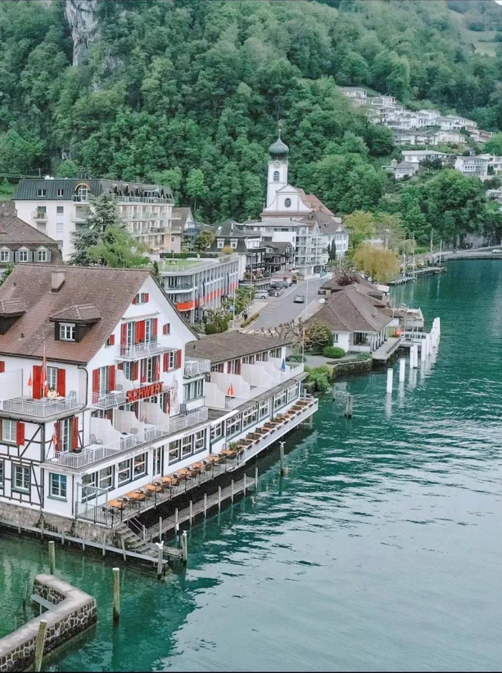 Property building in Seehotel Schwert