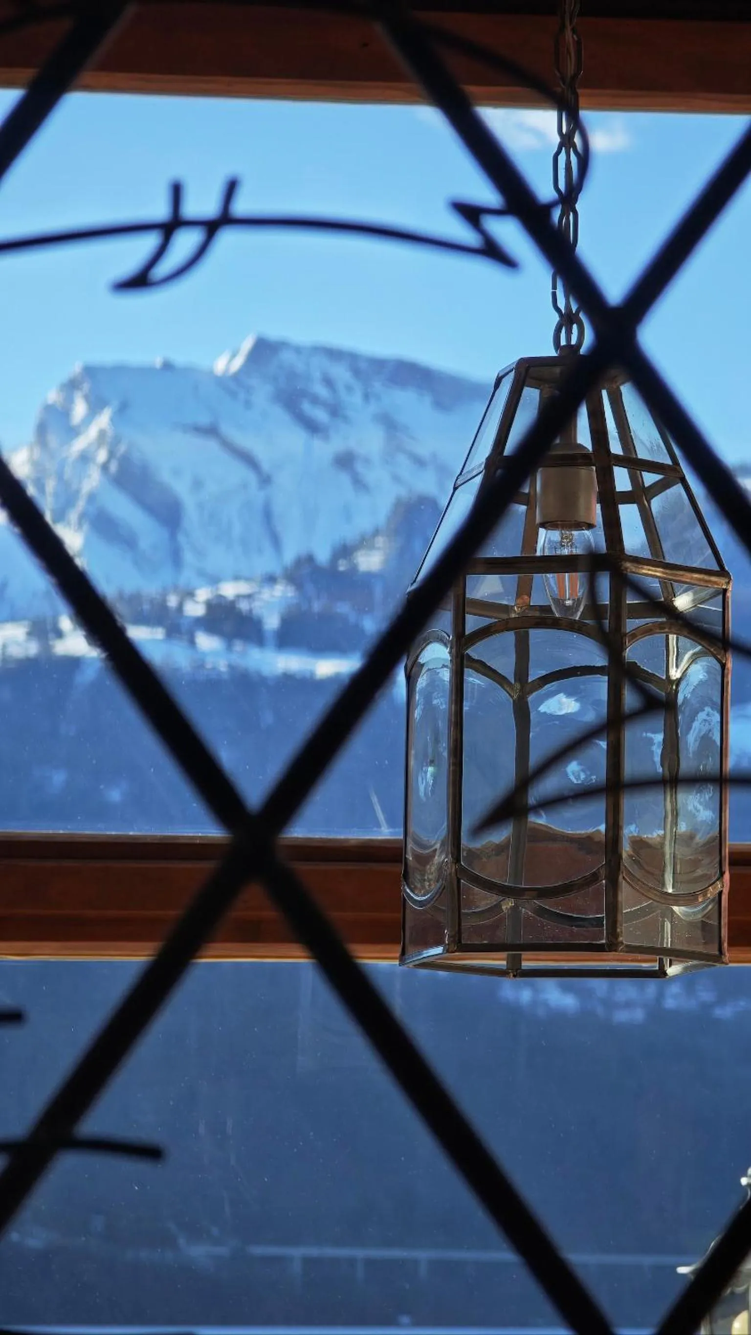 Mountain view in Seehotel Schwert