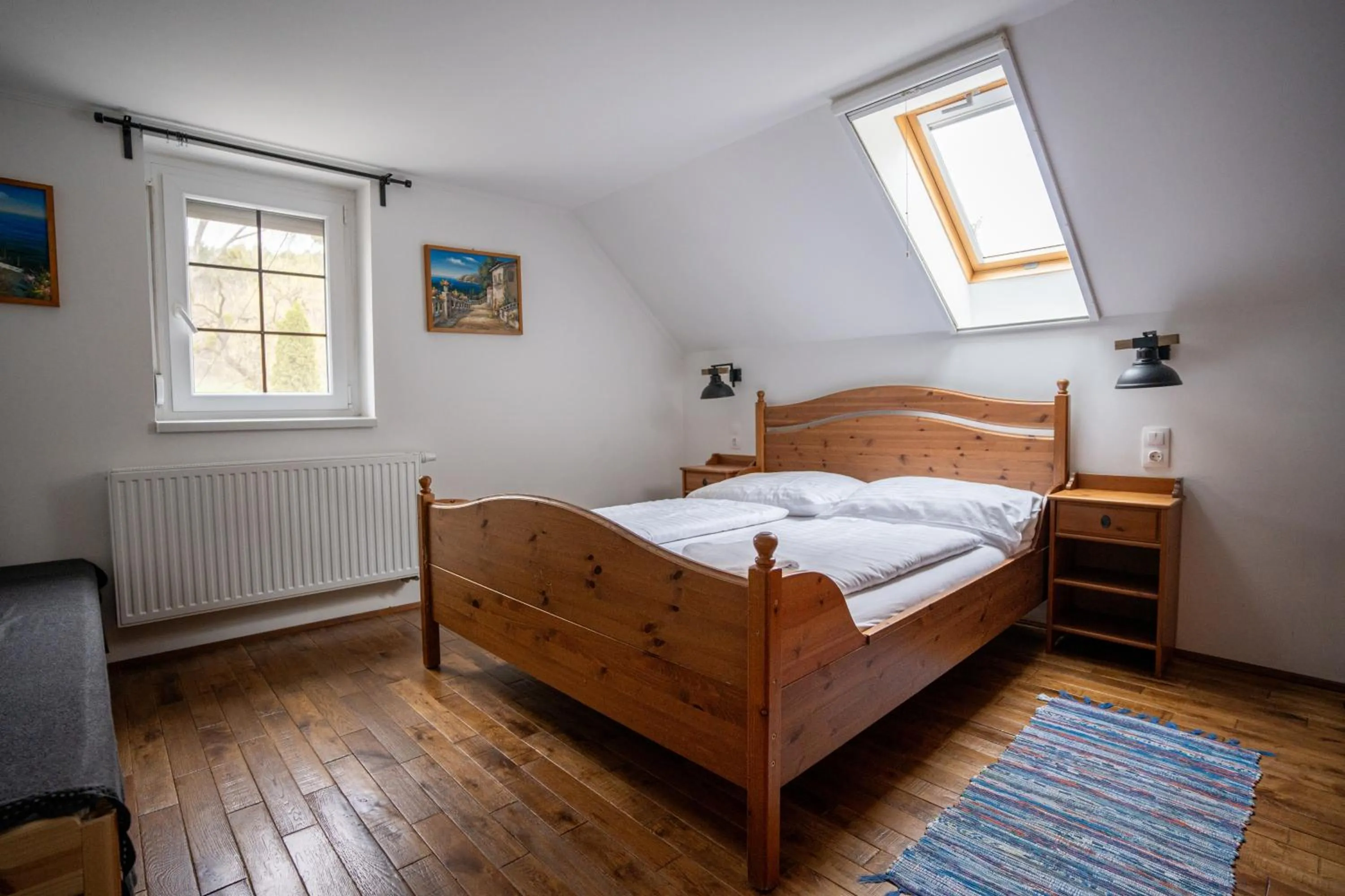 Bed in Szilvásvárad Camping & Apartman