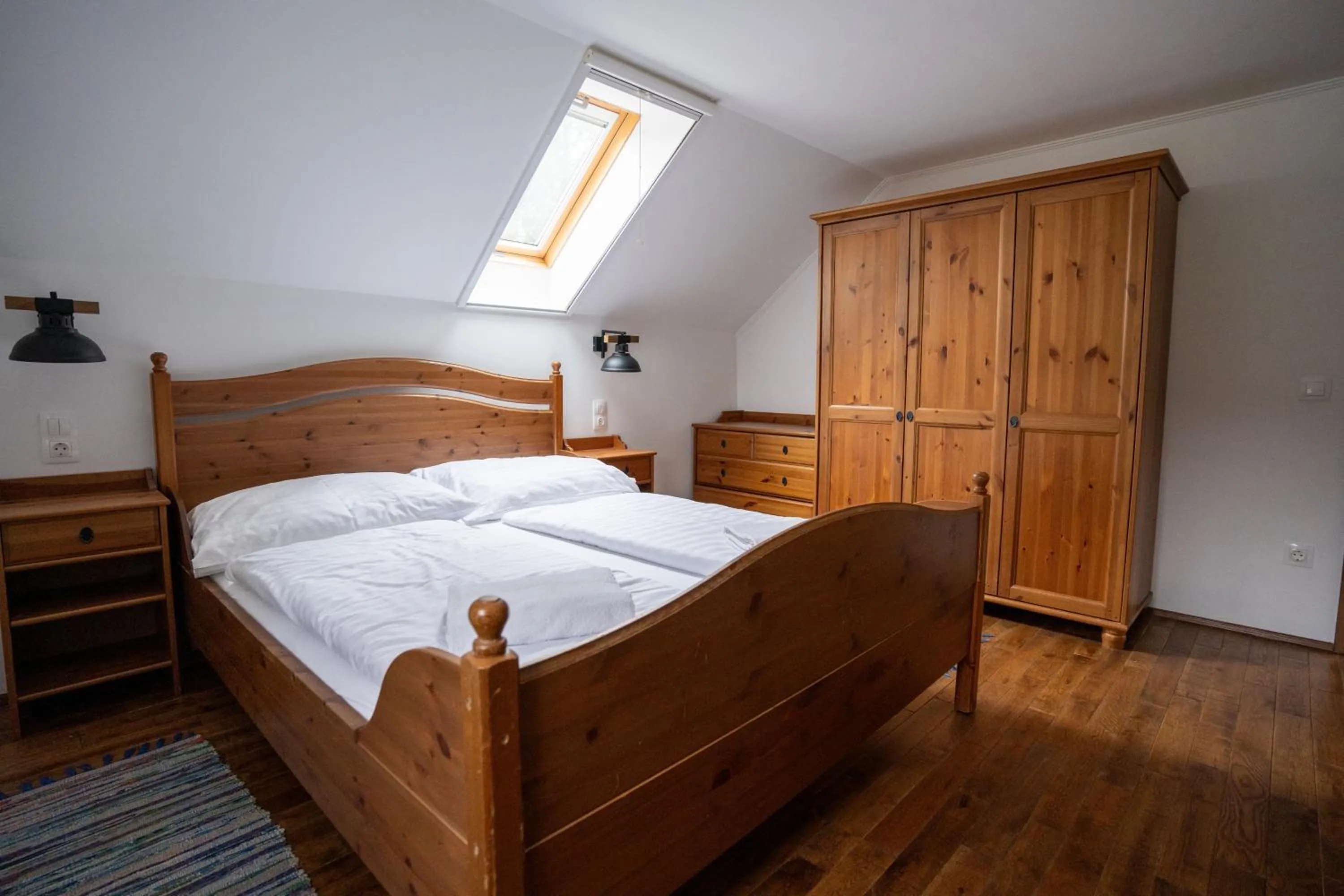 Bed in Szilvásvárad Camping & Apartman