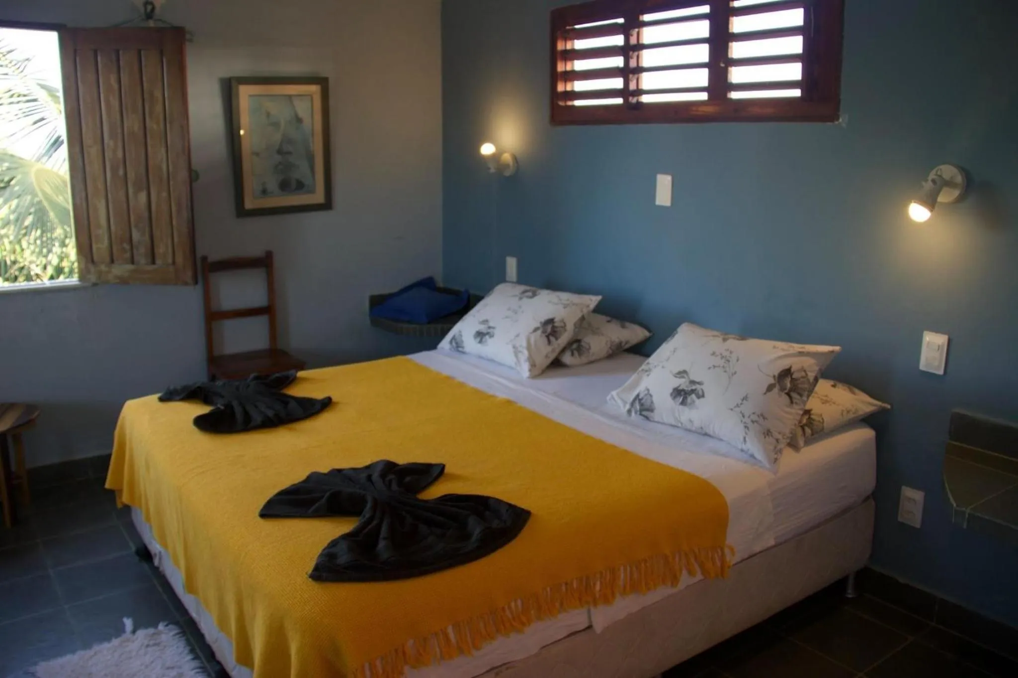 Quadruple Room with Garden View - single occupancy in Casa do Jardim- Villa Botanica