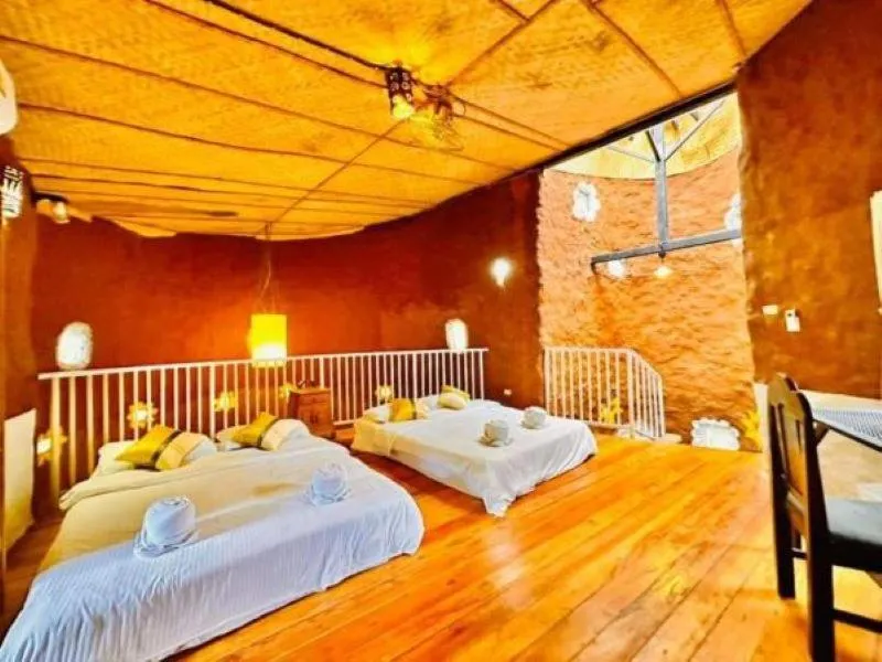 Bed in Hern Lhin Natural Resort