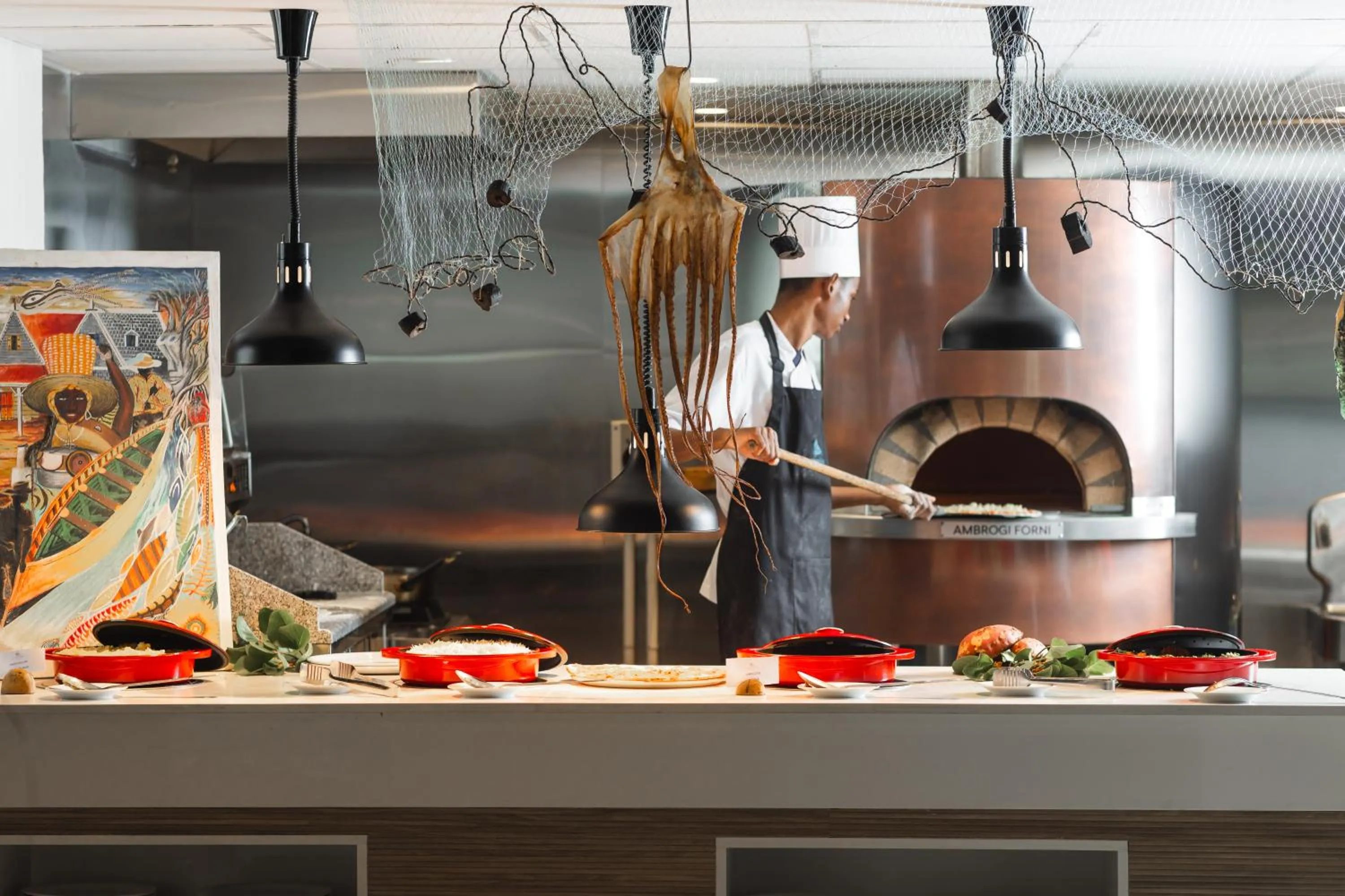 Kitchen or kitchenette in Cotton Bay Resort & Spa