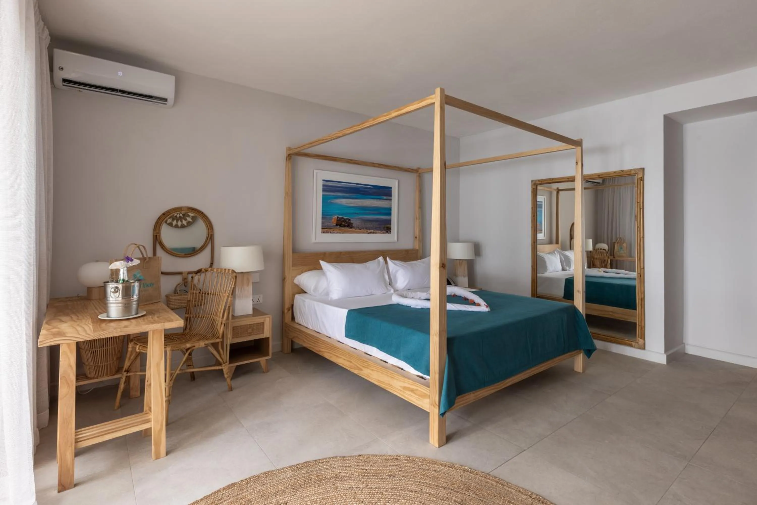 People, Bed in Cotton Bay Resort & Spa