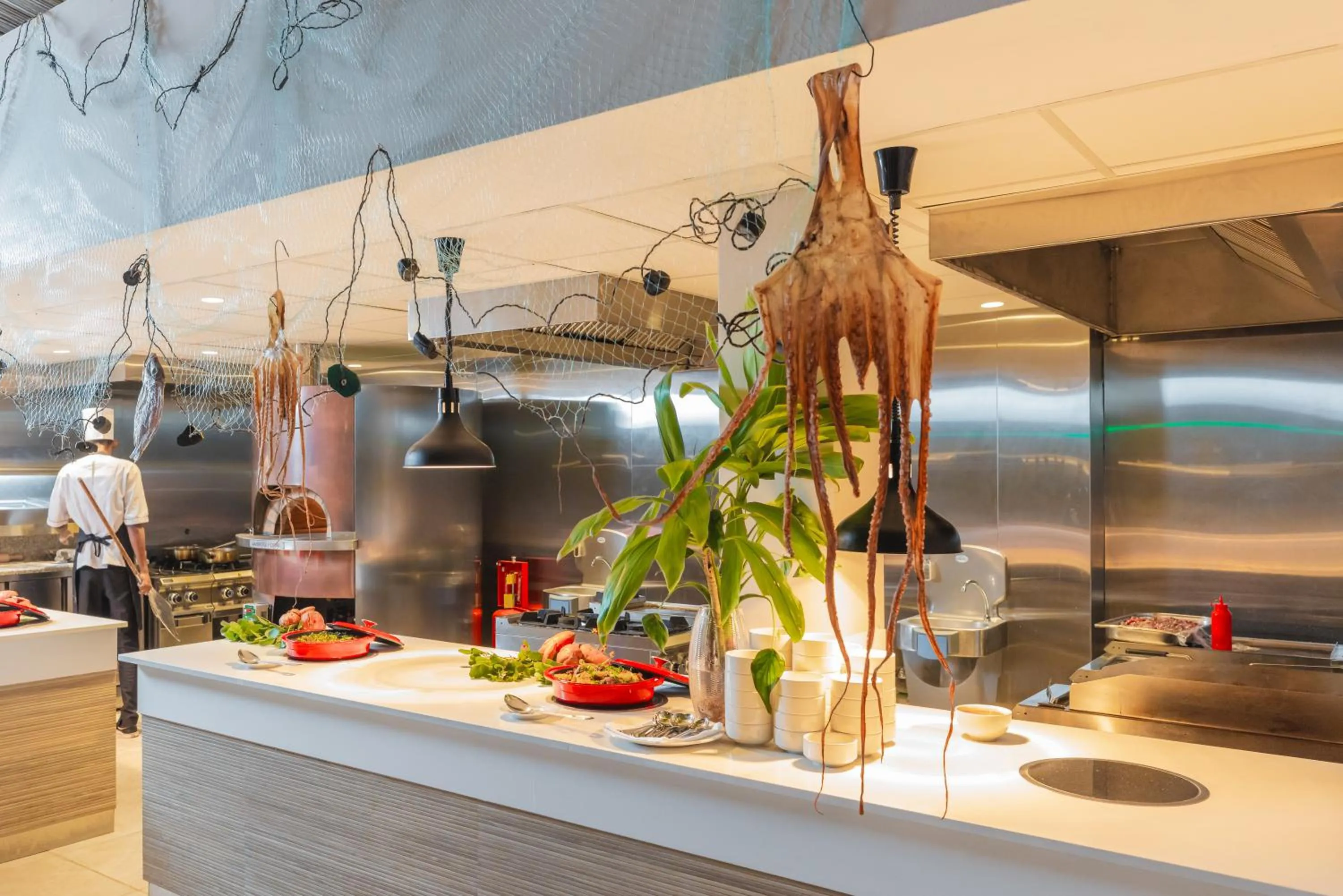 Kitchen or kitchenette in Cotton Bay Resort & Spa