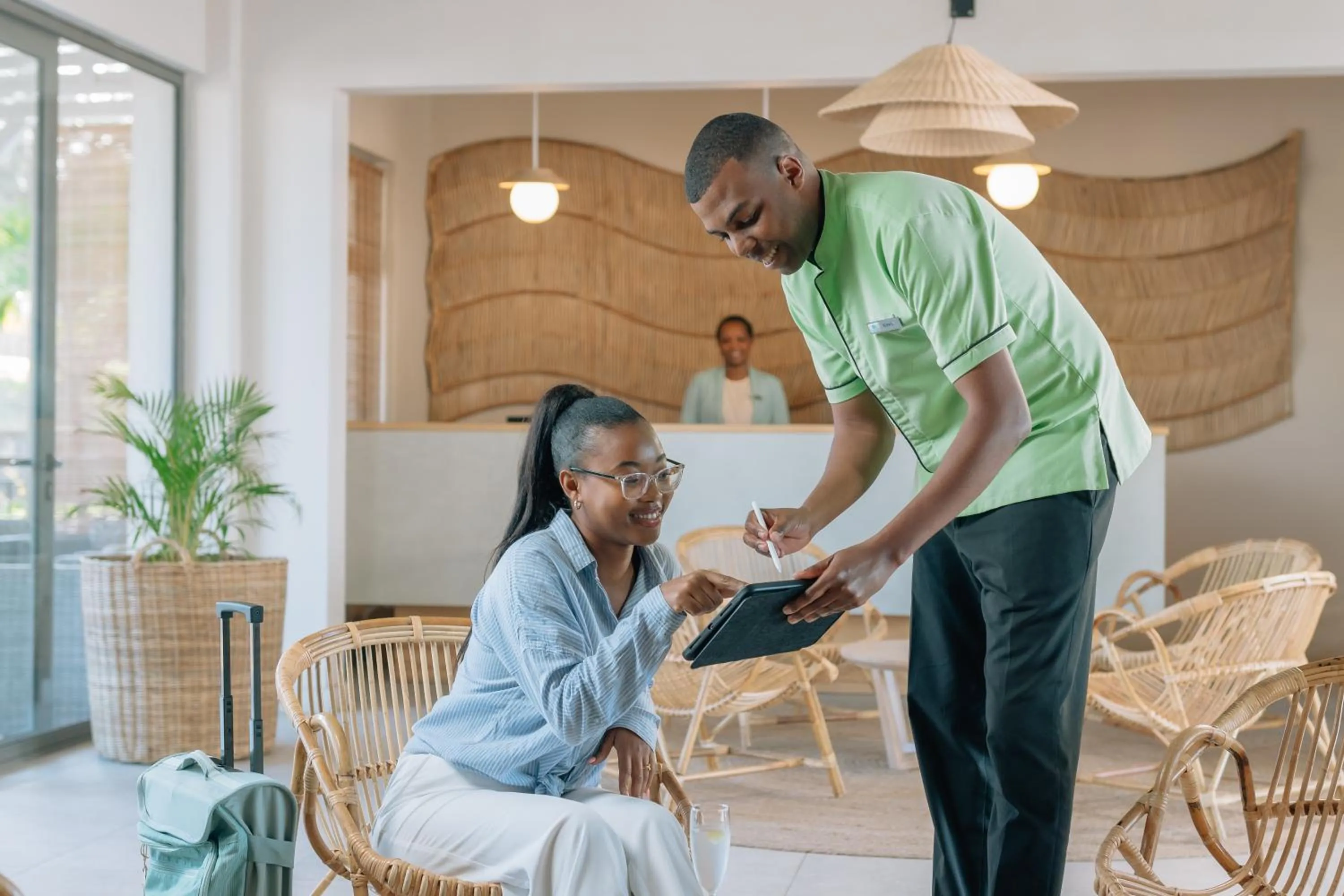 People in Cotton Bay Resort & Spa