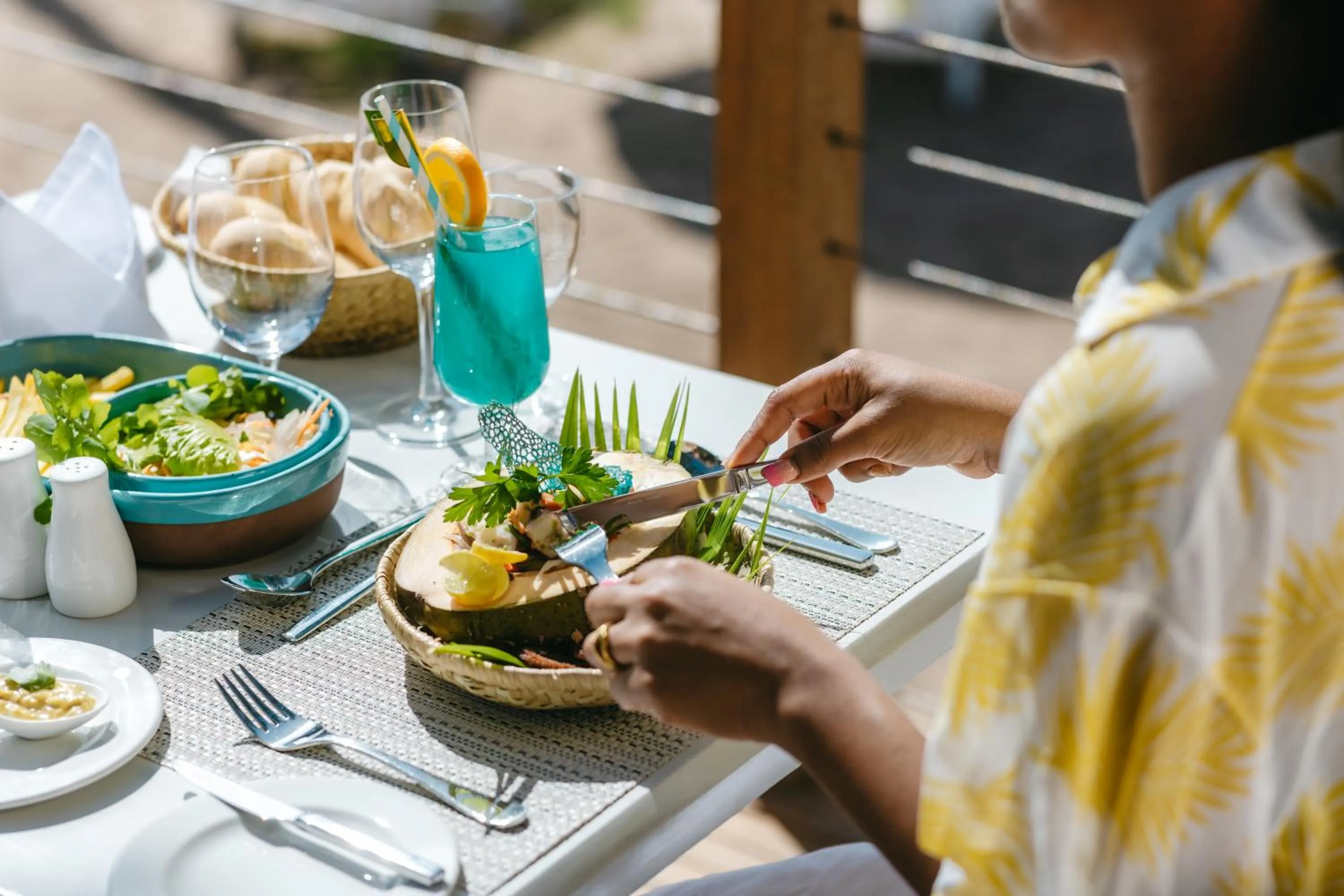 People in Cotton Bay Resort & Spa