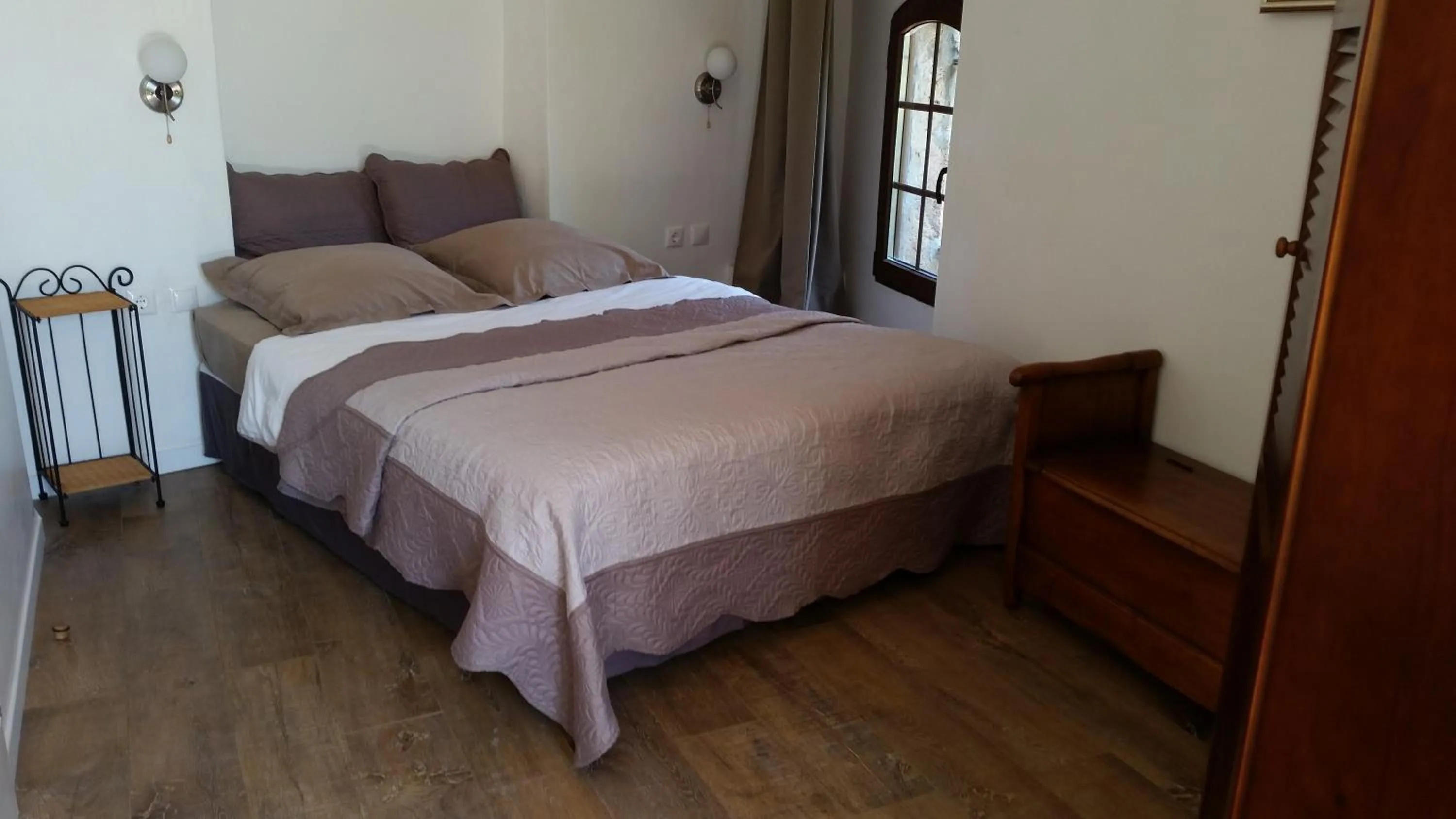 Bedroom, Bed in Villa Arca