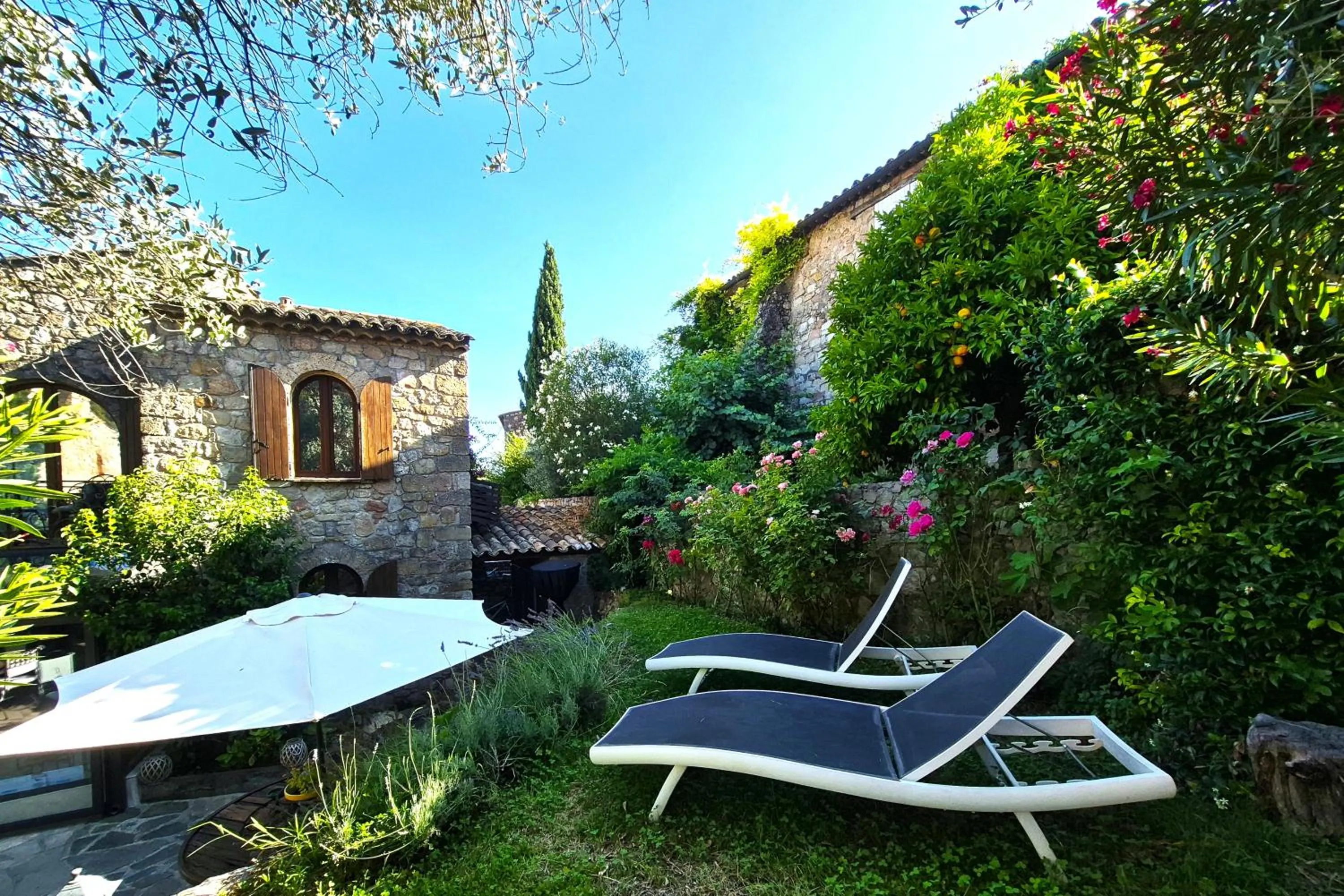 Garden in Villa Arca