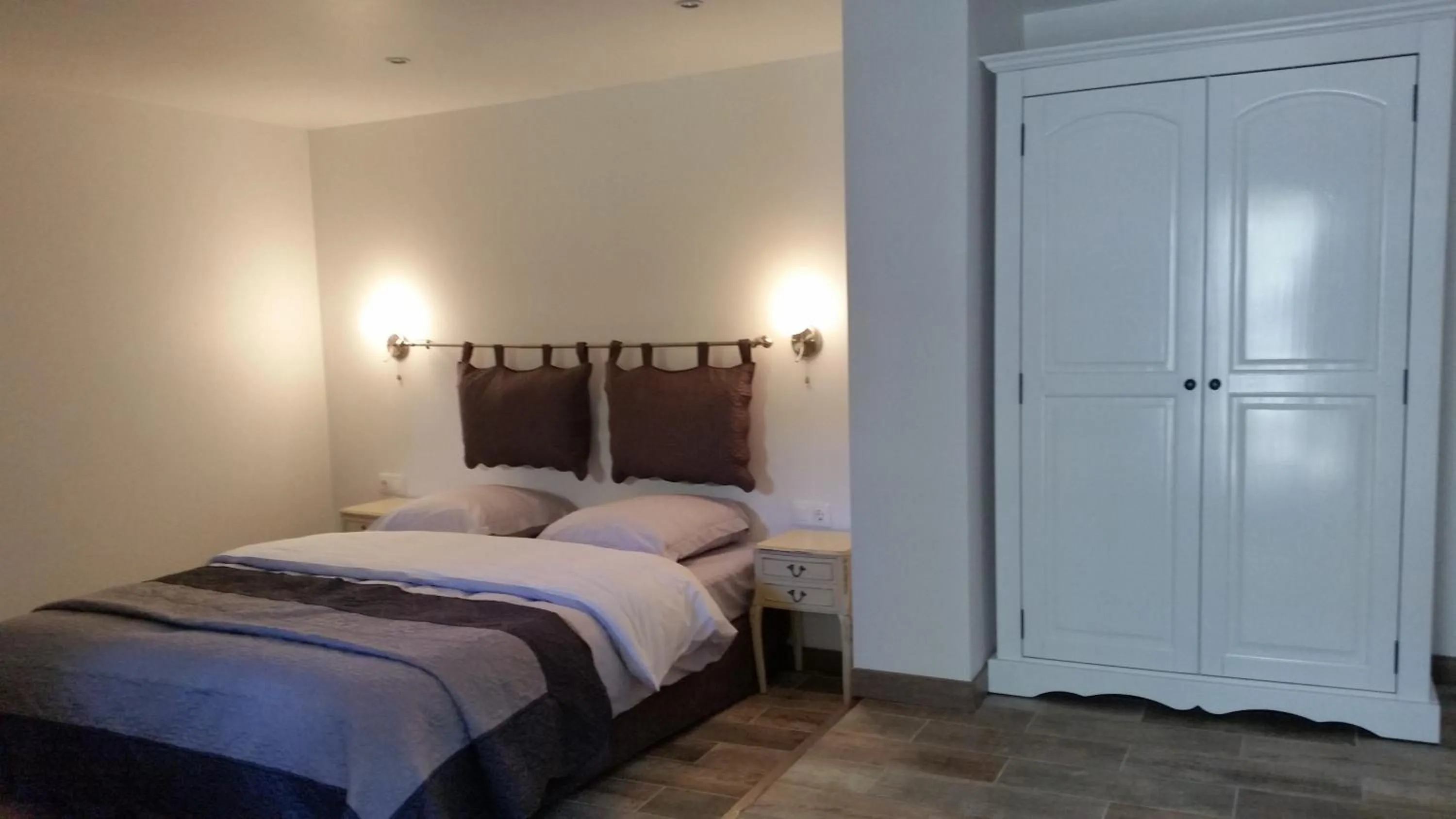 Bedroom, Bed in Villa Arca