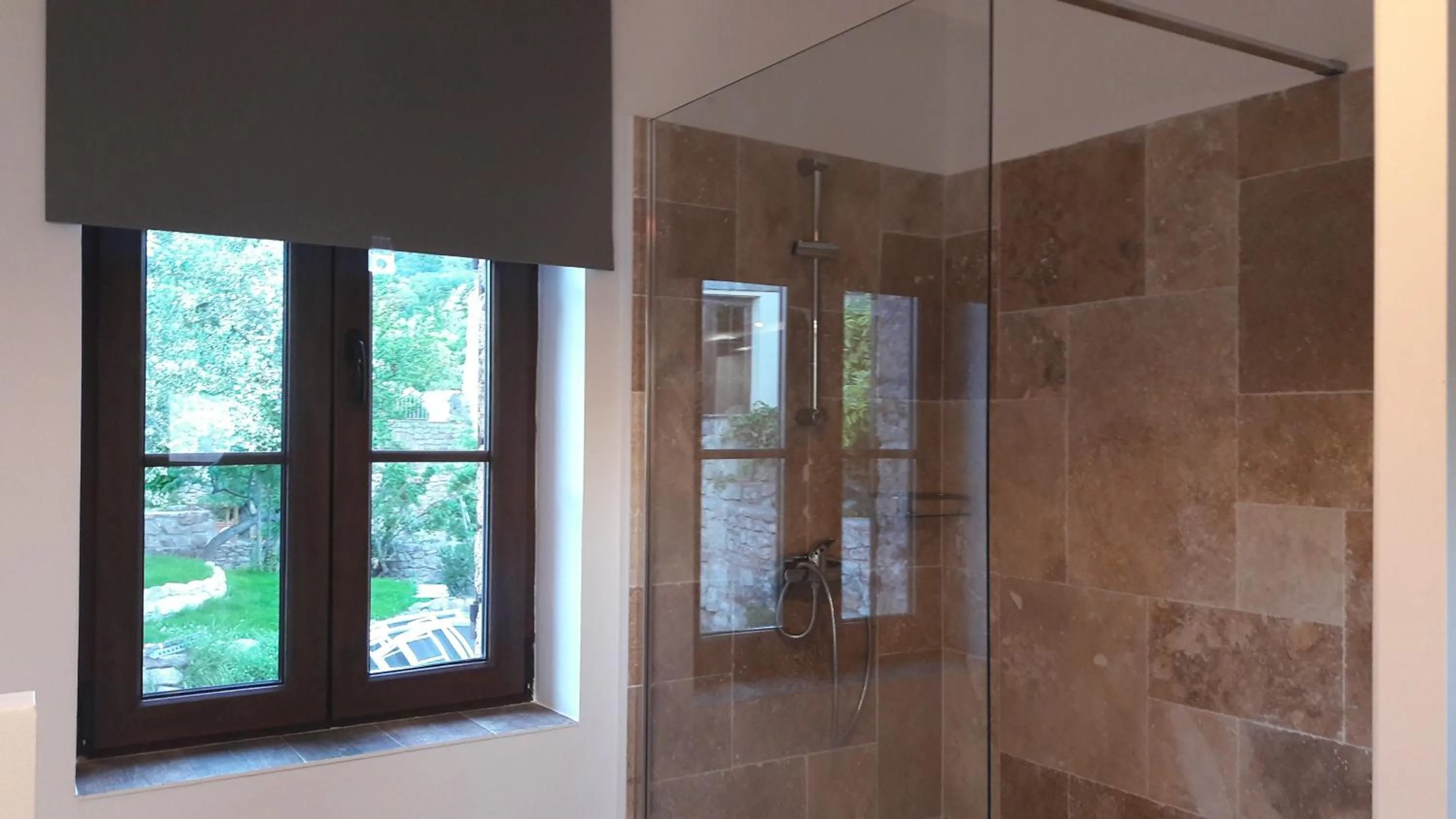 Shower in Villa Arca