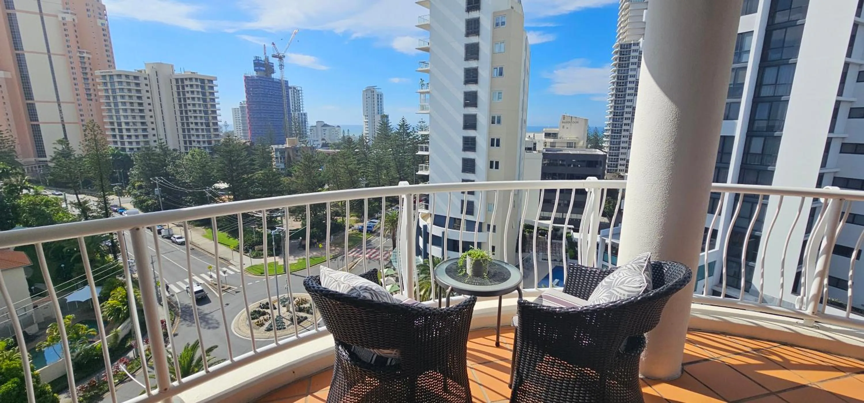 Balcony/Terrace in Broadbeach Holiday Apartments