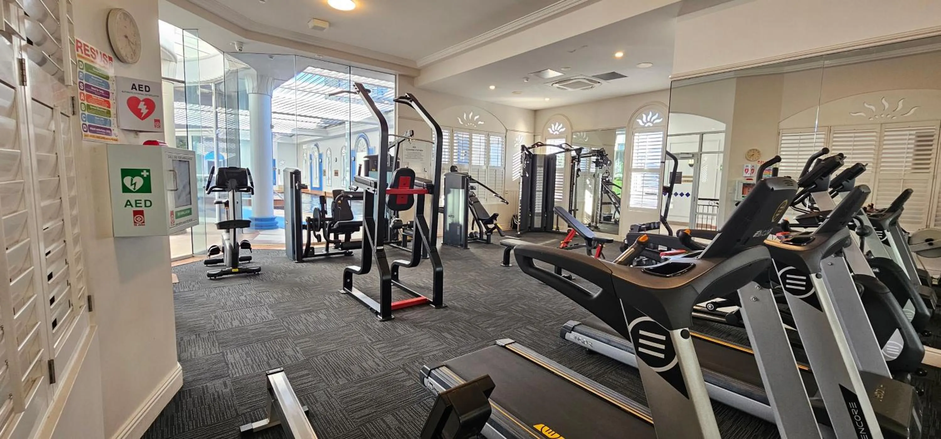 Fitness centre/facilities in Broadbeach Holiday Apartments