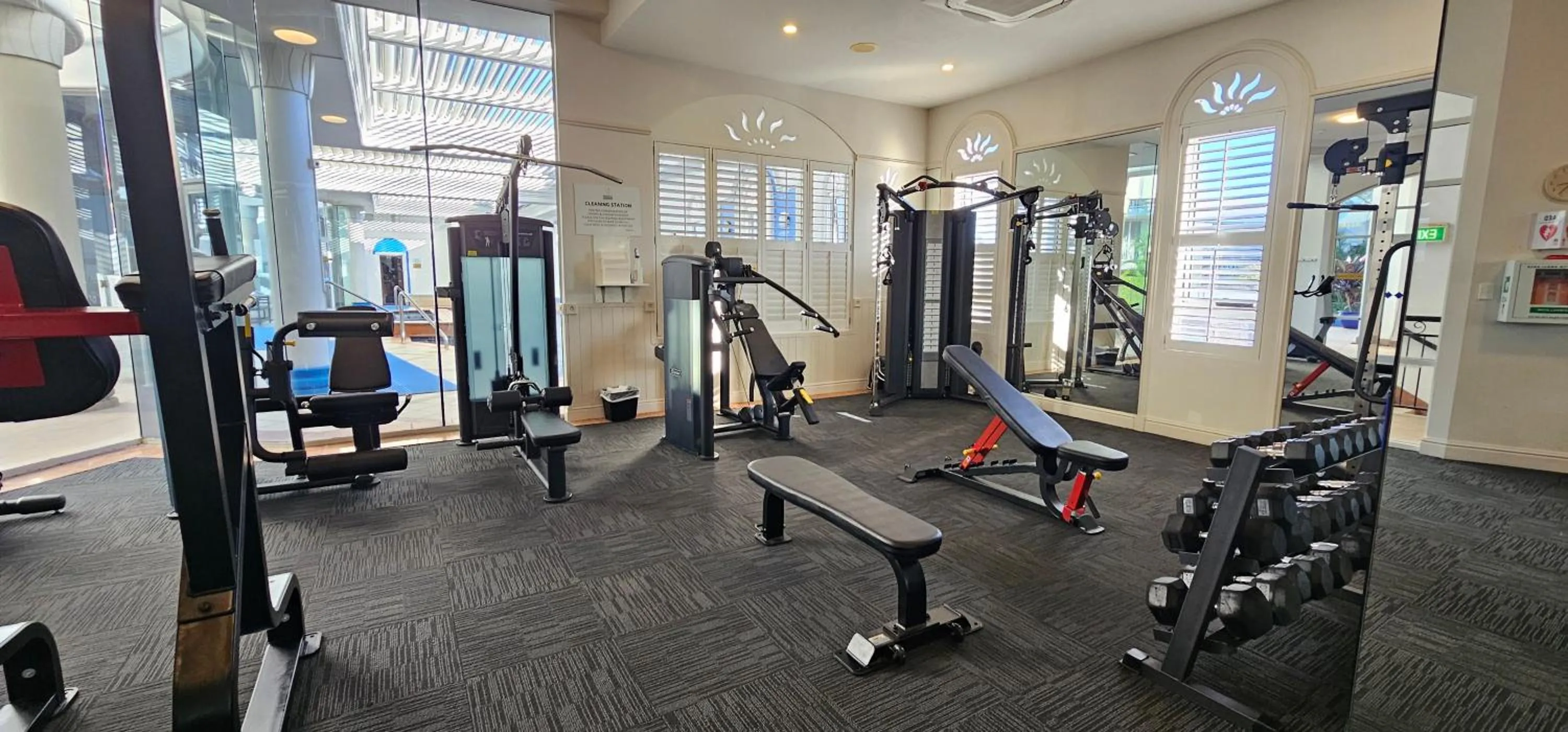 Fitness centre/facilities in Broadbeach Holiday Apartments