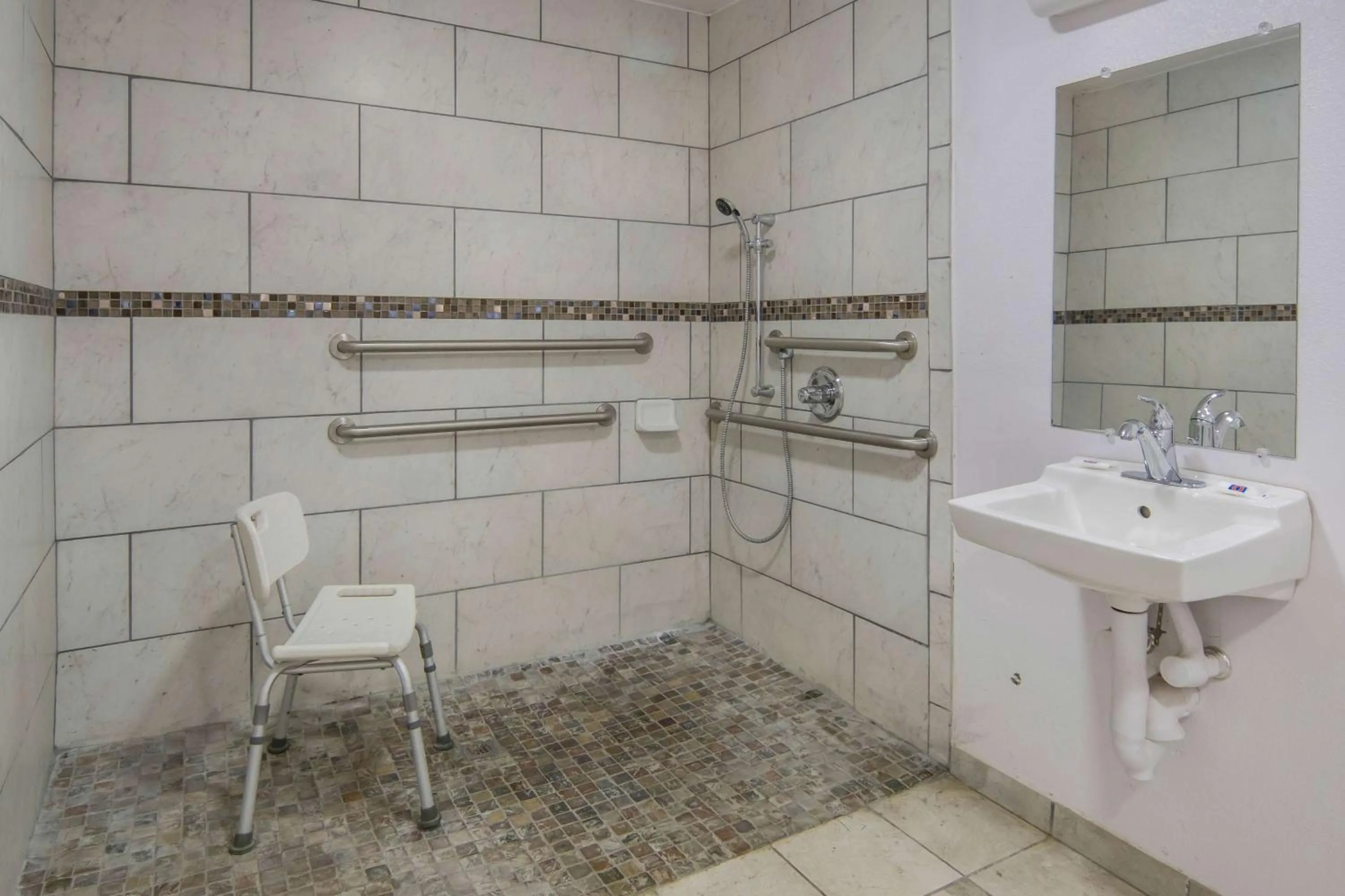 Bathroom in Motel 6 Abilene, TX - East