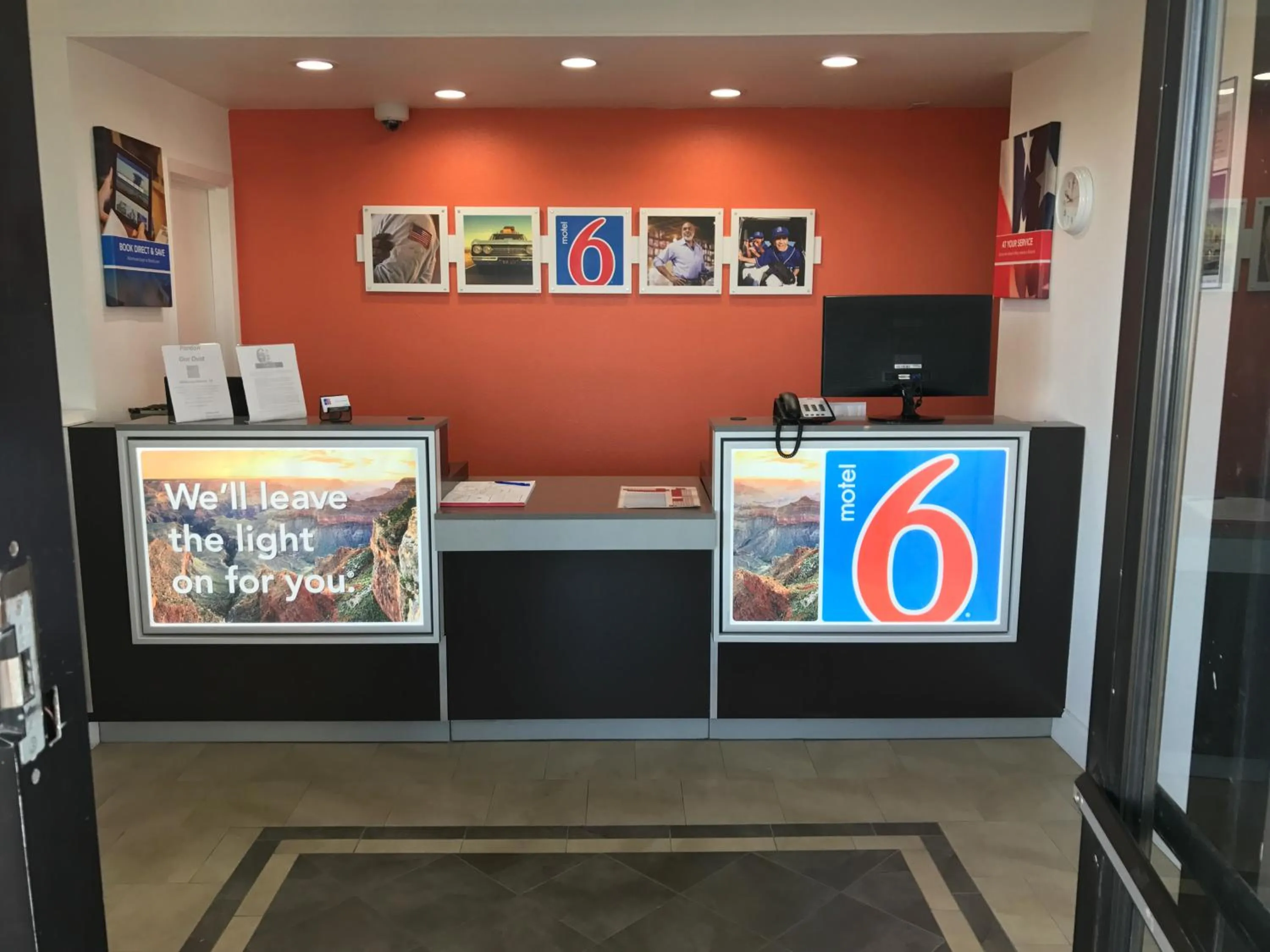 Lobby or reception in Motel 6 Abilene, TX - East