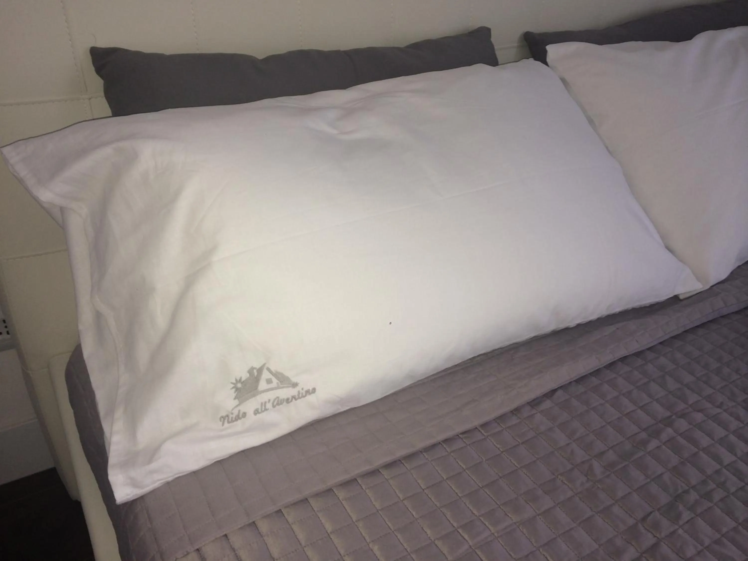 Decorative detail, Bed in Nido all'Aventino