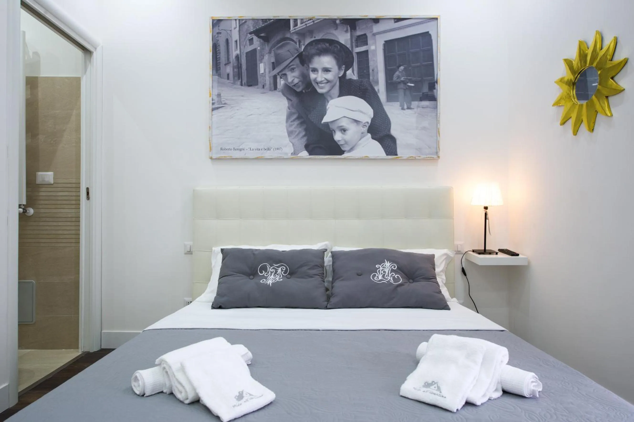 Bedroom, Bed in Nido all'Aventino