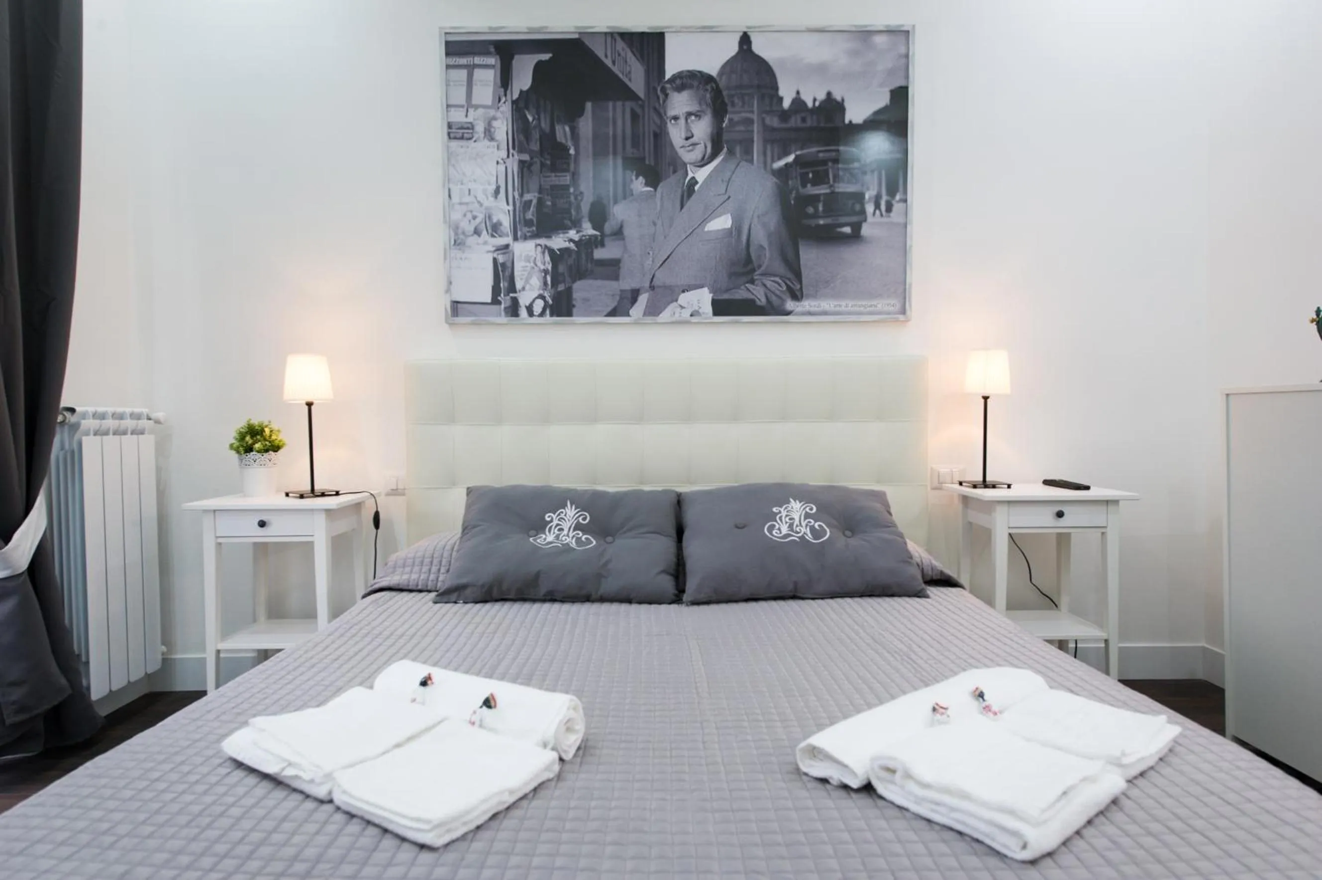 Photo of the whole room, Bed in Nido all'Aventino