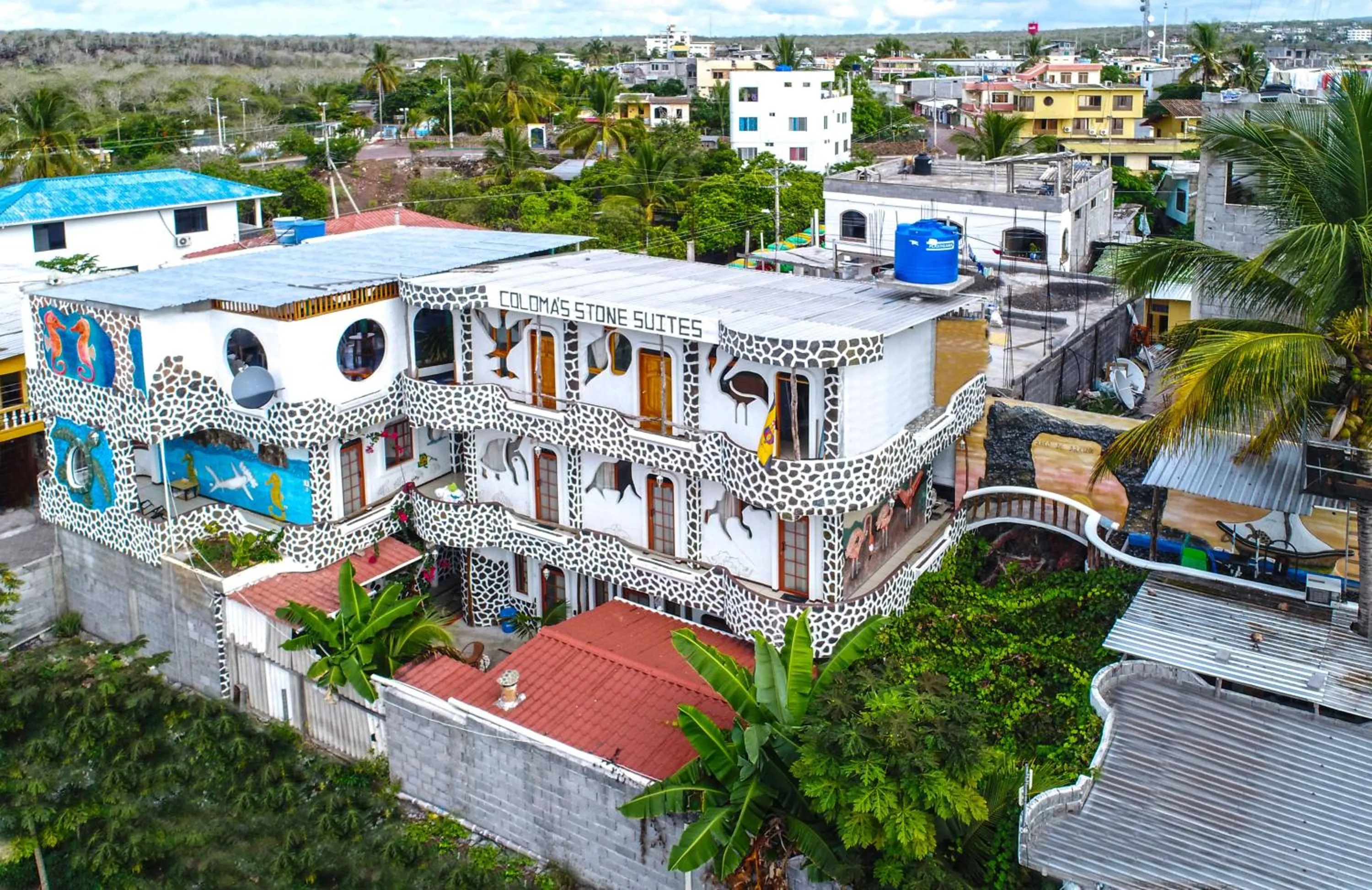 Bird's eye view in Hotel Coloma Galapagos