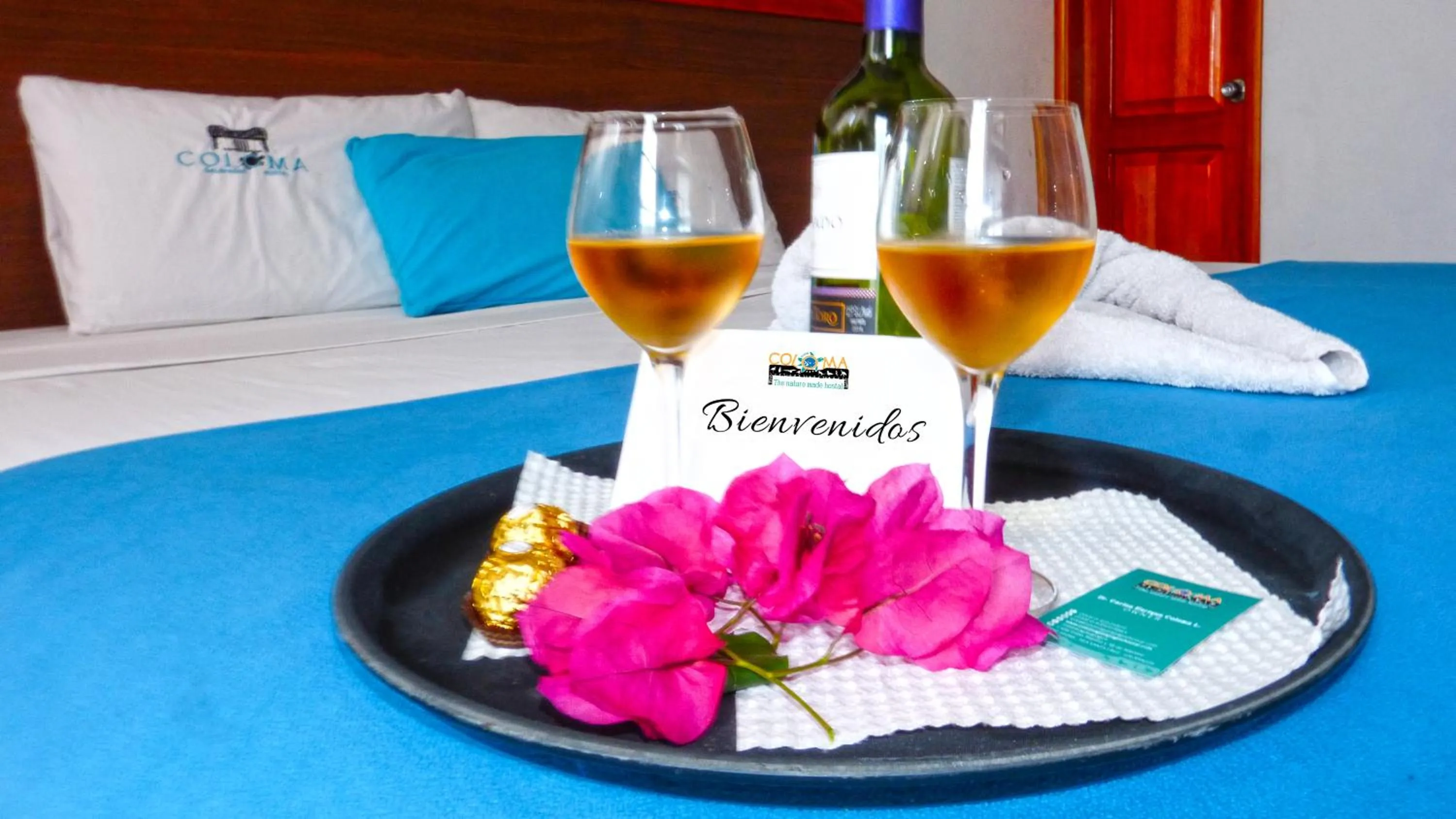 Bed in Hotel Coloma Galapagos