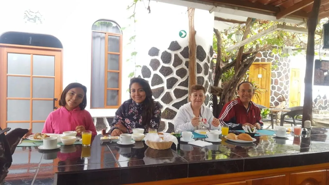 Dining area in Hotel Coloma Galapagos