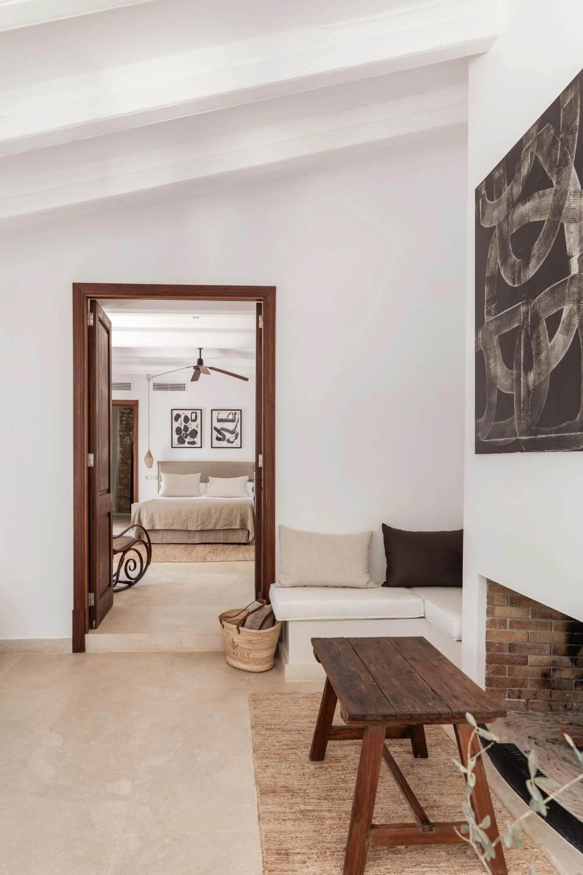 Living room in Cal Reiet Holistic Retreat