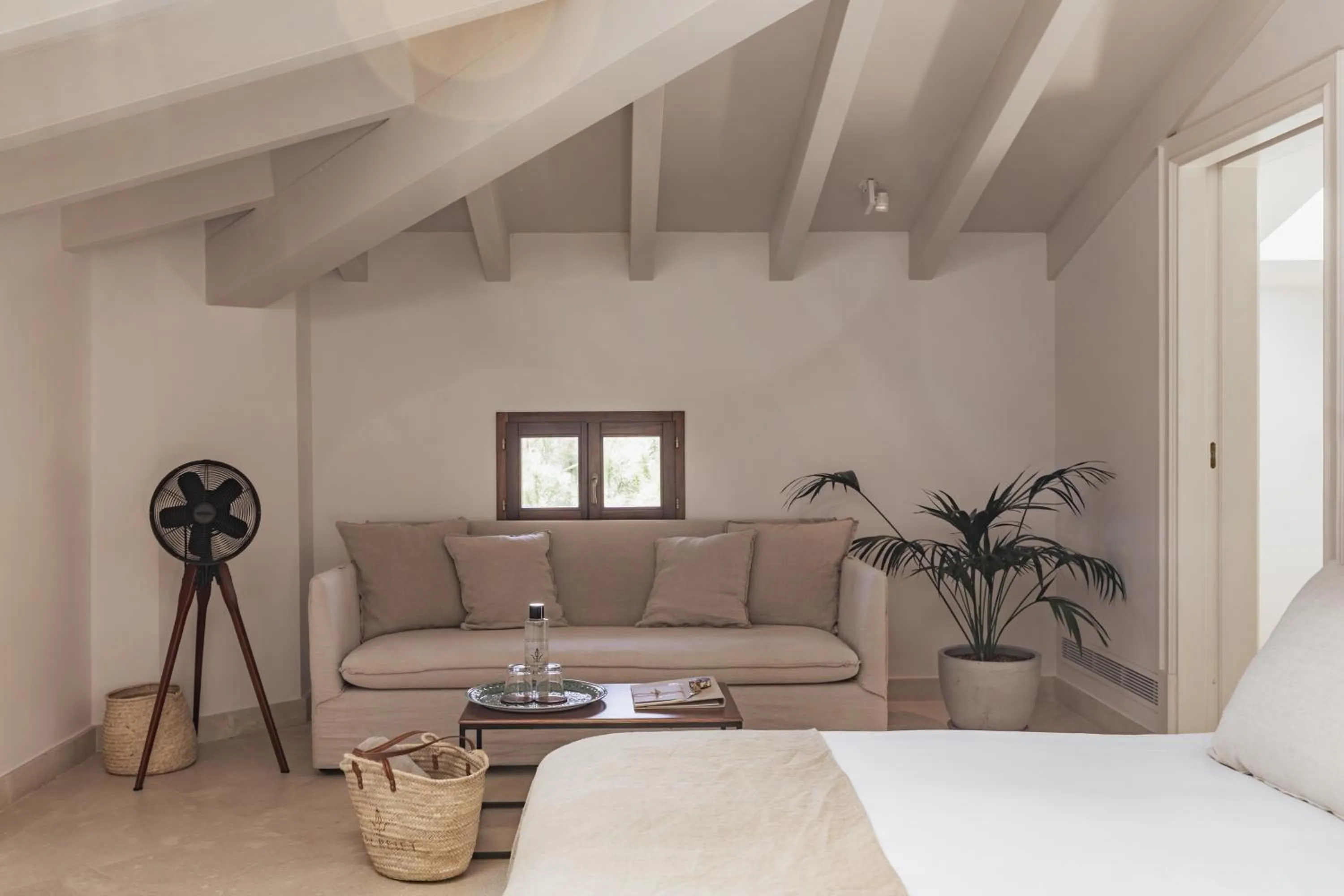 Seating area in Cal Reiet Holistic Retreat