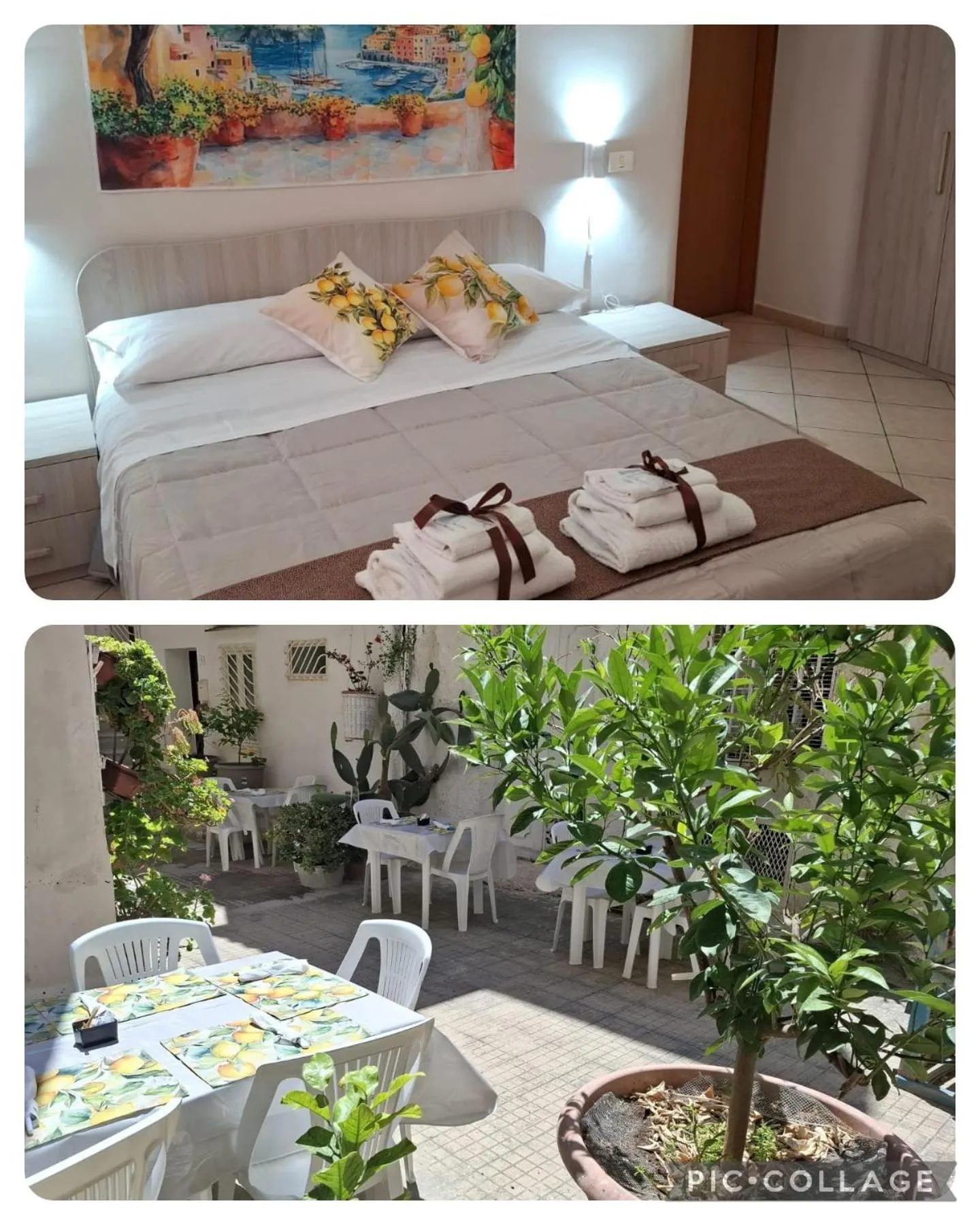 Bedroom in B&B Le Lumìe " Bed end Kitchen"