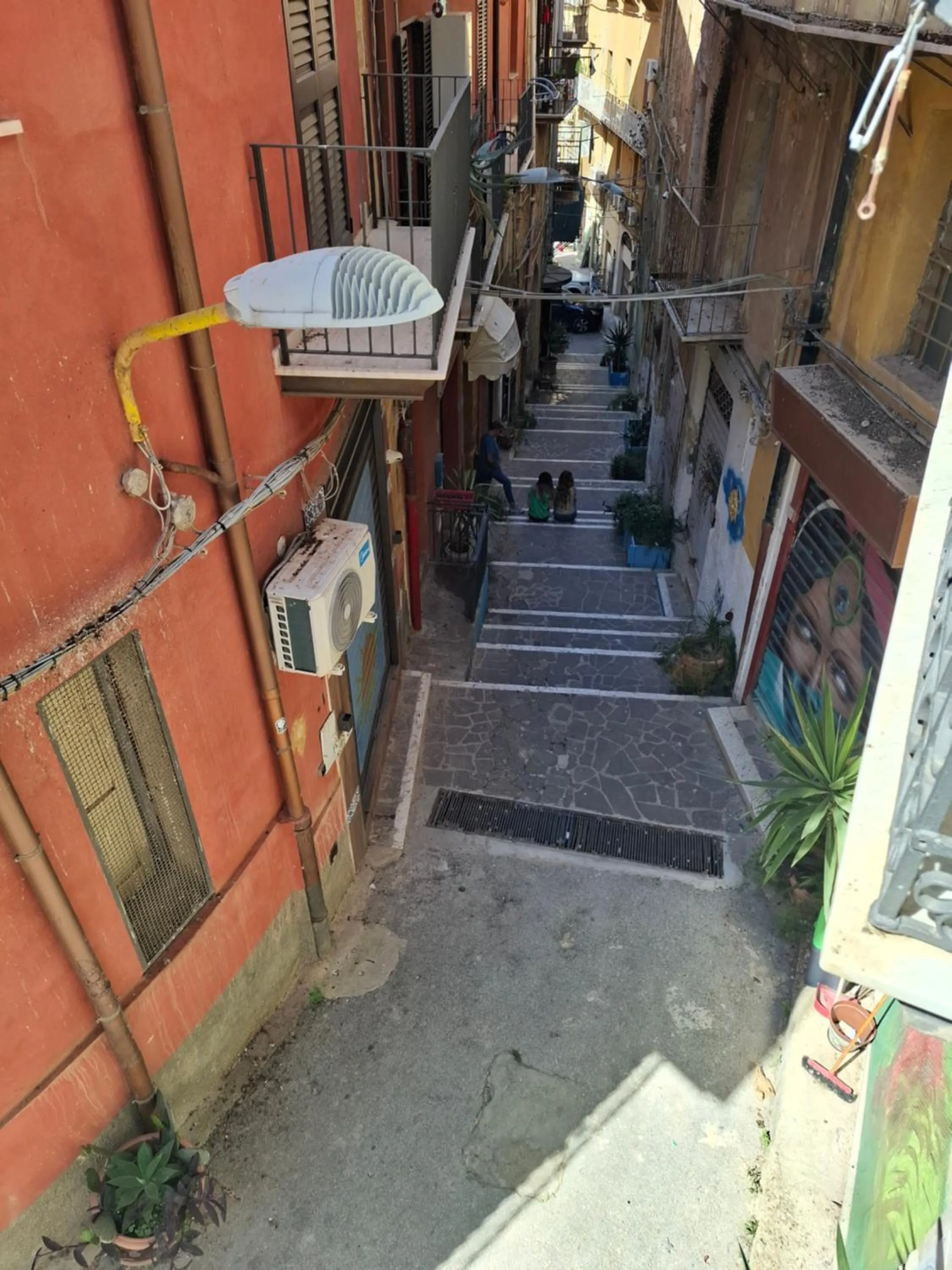 View (from property/room) in B&B Le Lumìe " Bed end Kitchen"