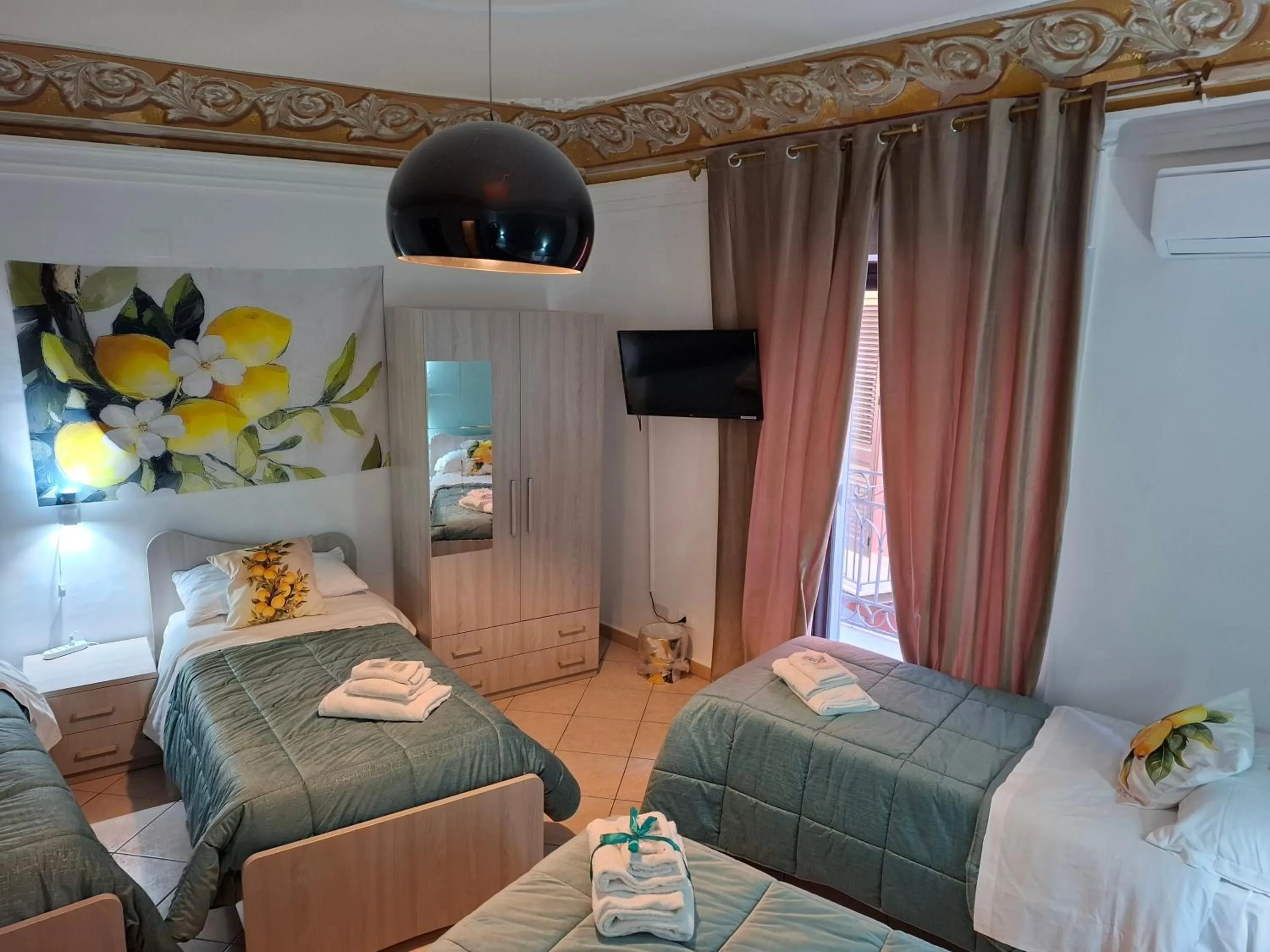 Bedroom, Bed in B&B Le Lumìe " Bed end Kitchen"