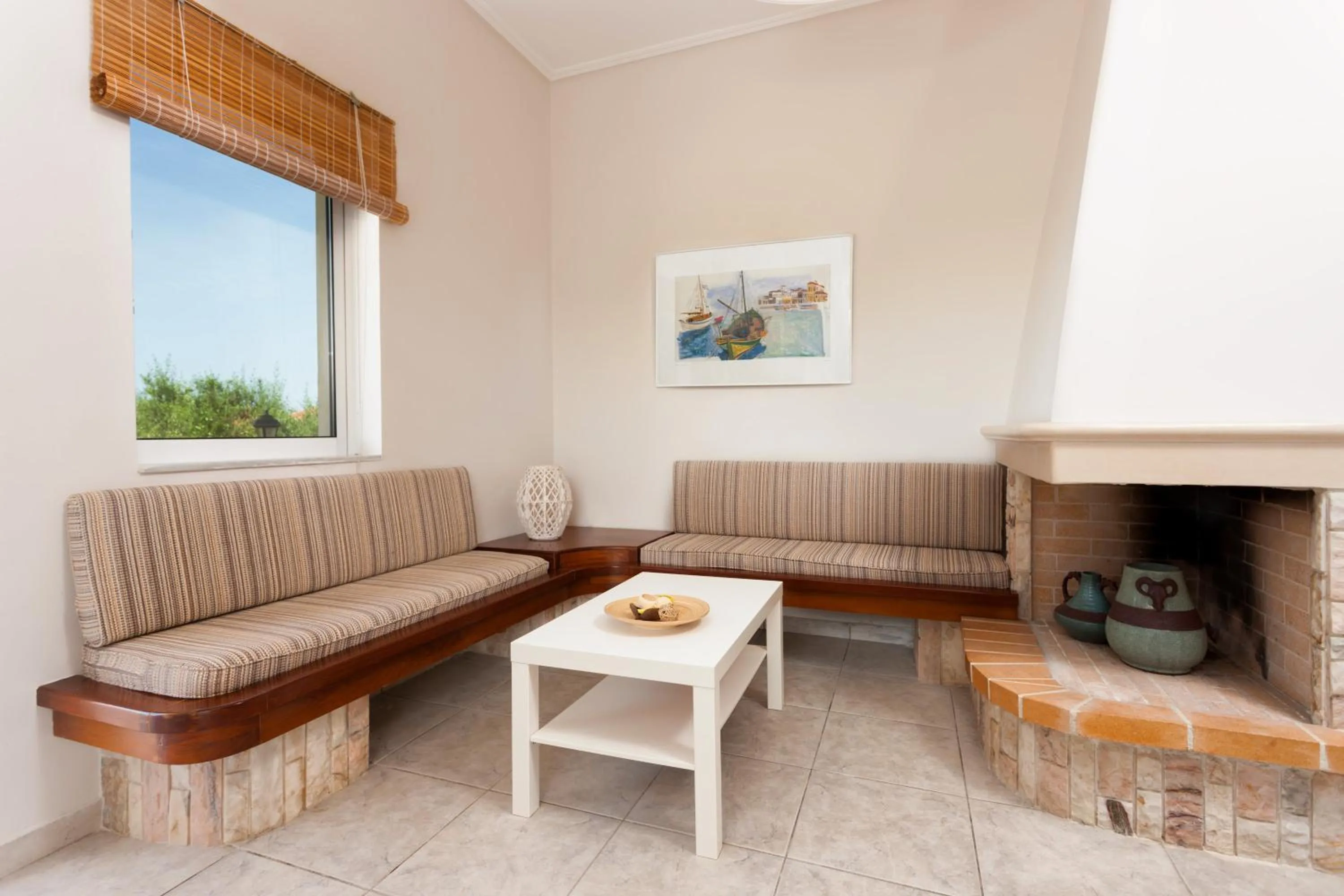 Seating area in Galatea