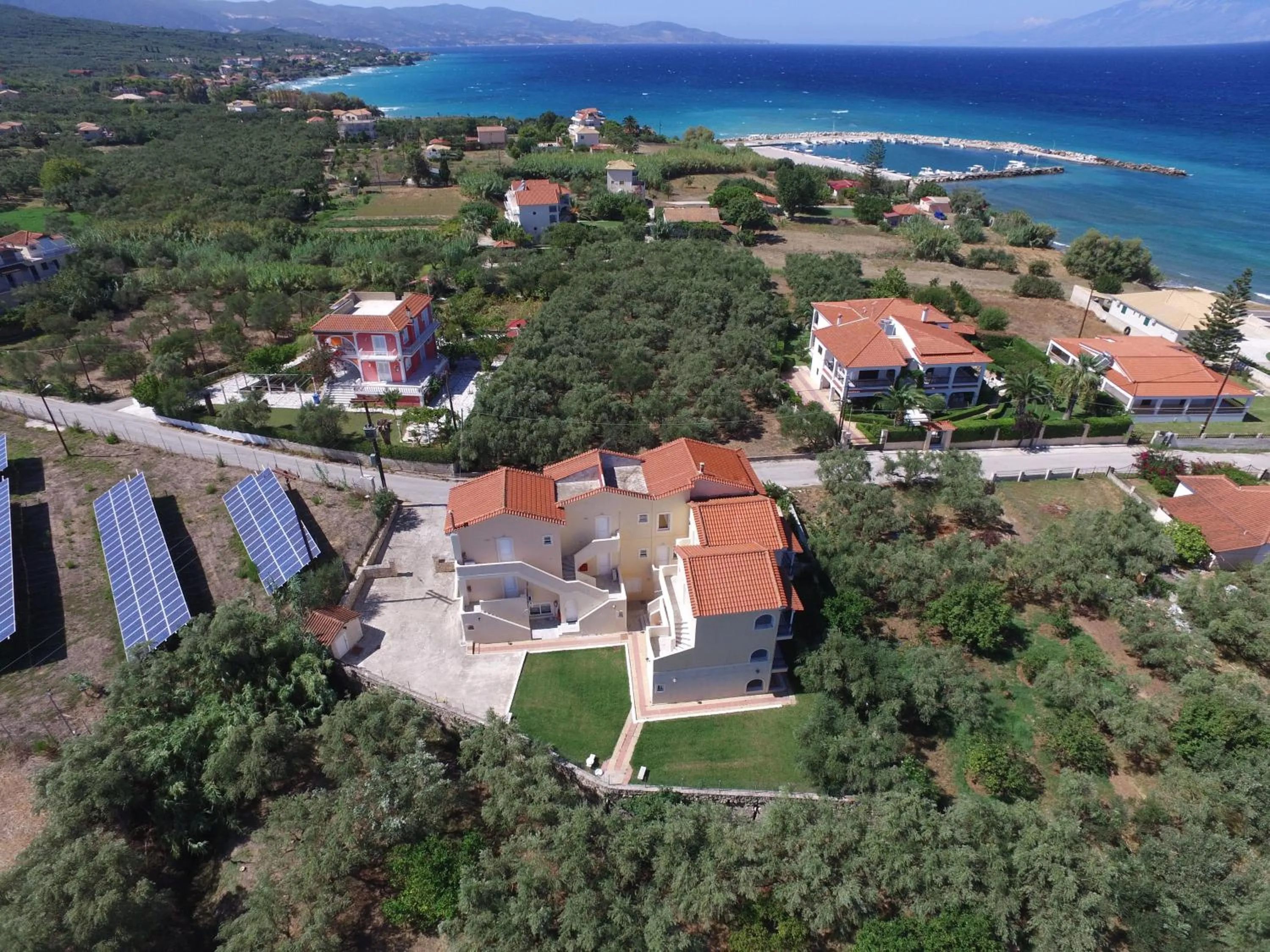 Bird's eye view in Galatea