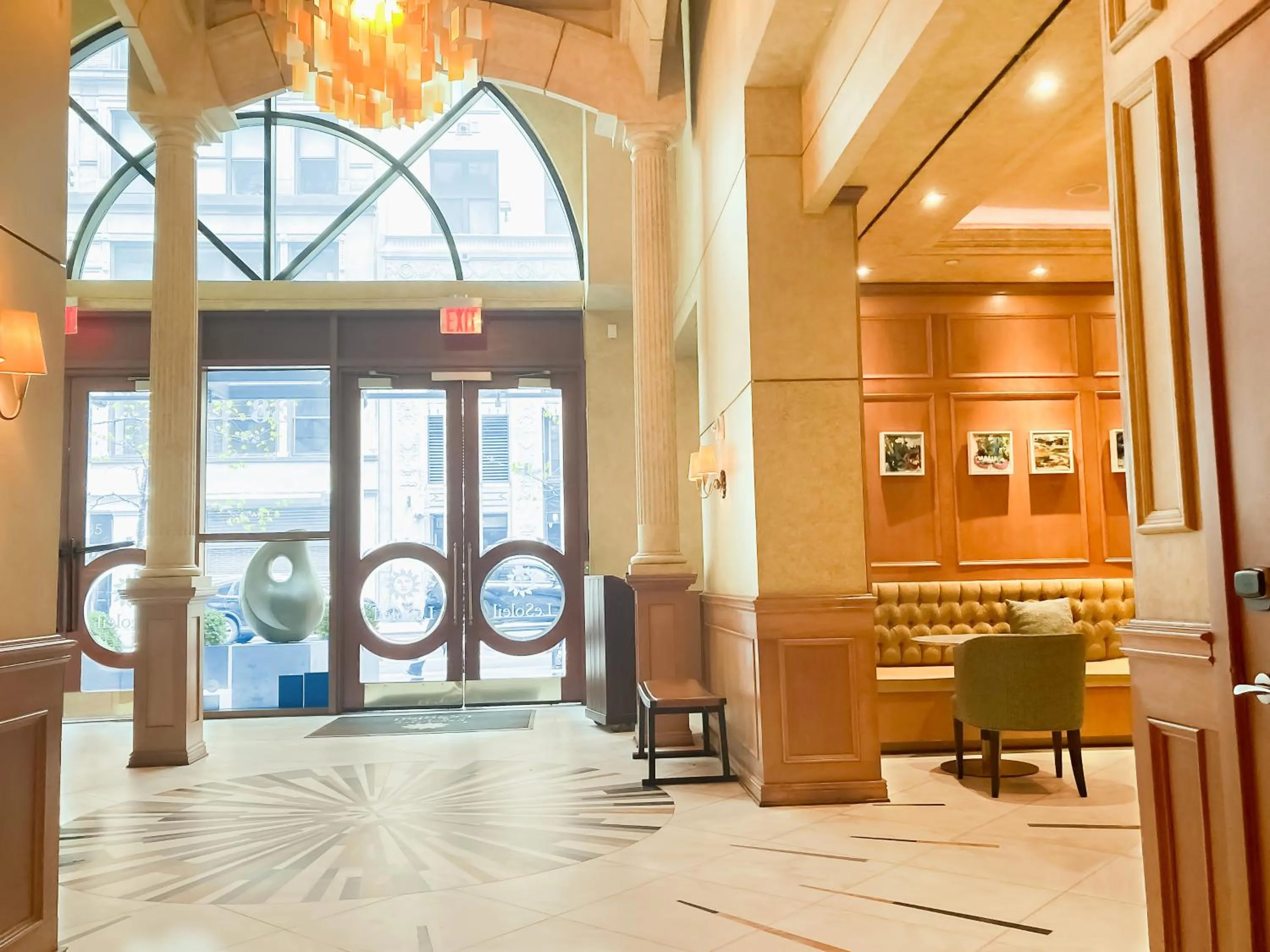 Lobby or reception in Executive Hotel Le Soleil New York