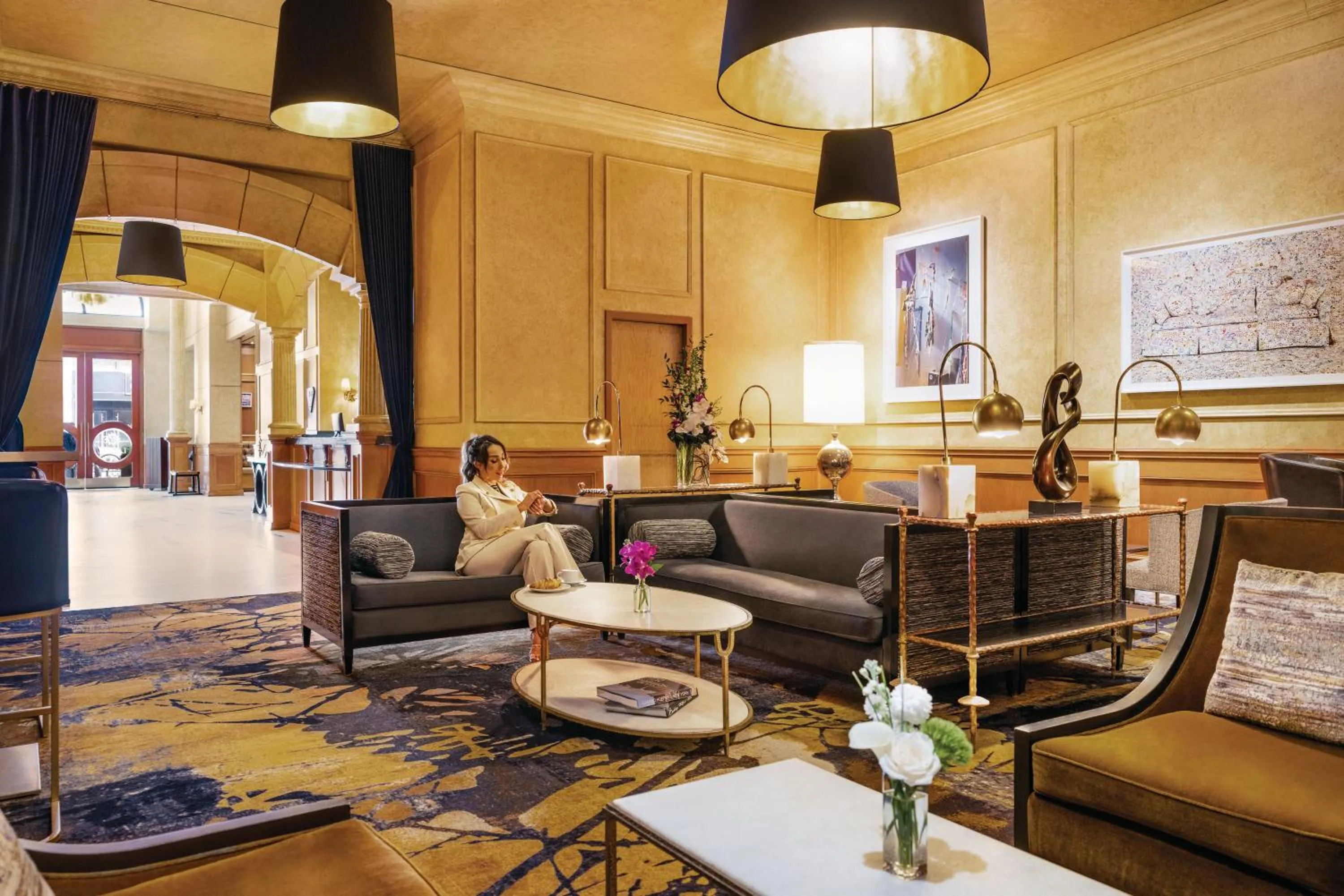 Lobby or reception in Executive Hotel Le Soleil New York