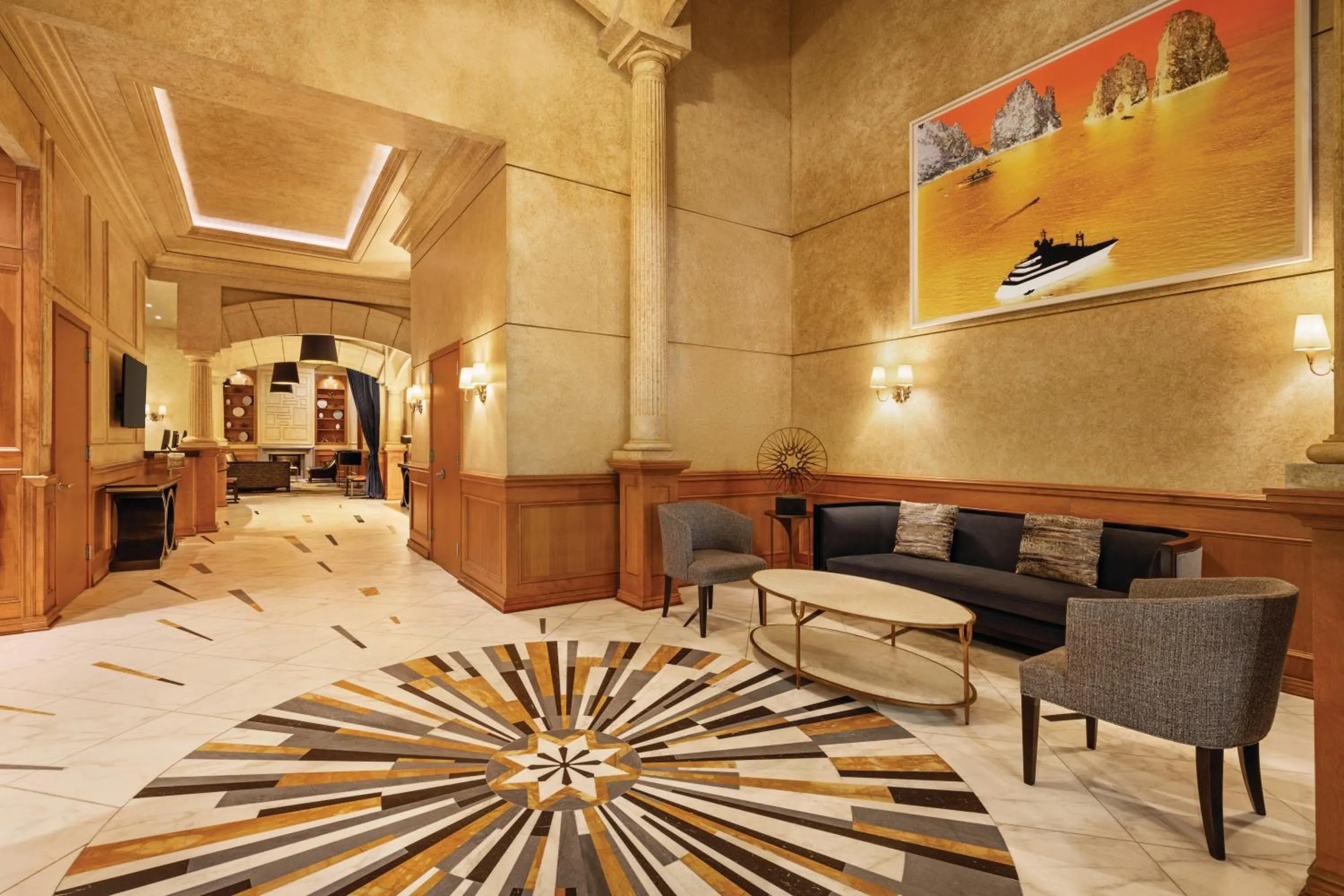 Lobby or reception in Executive Hotel Le Soleil New York