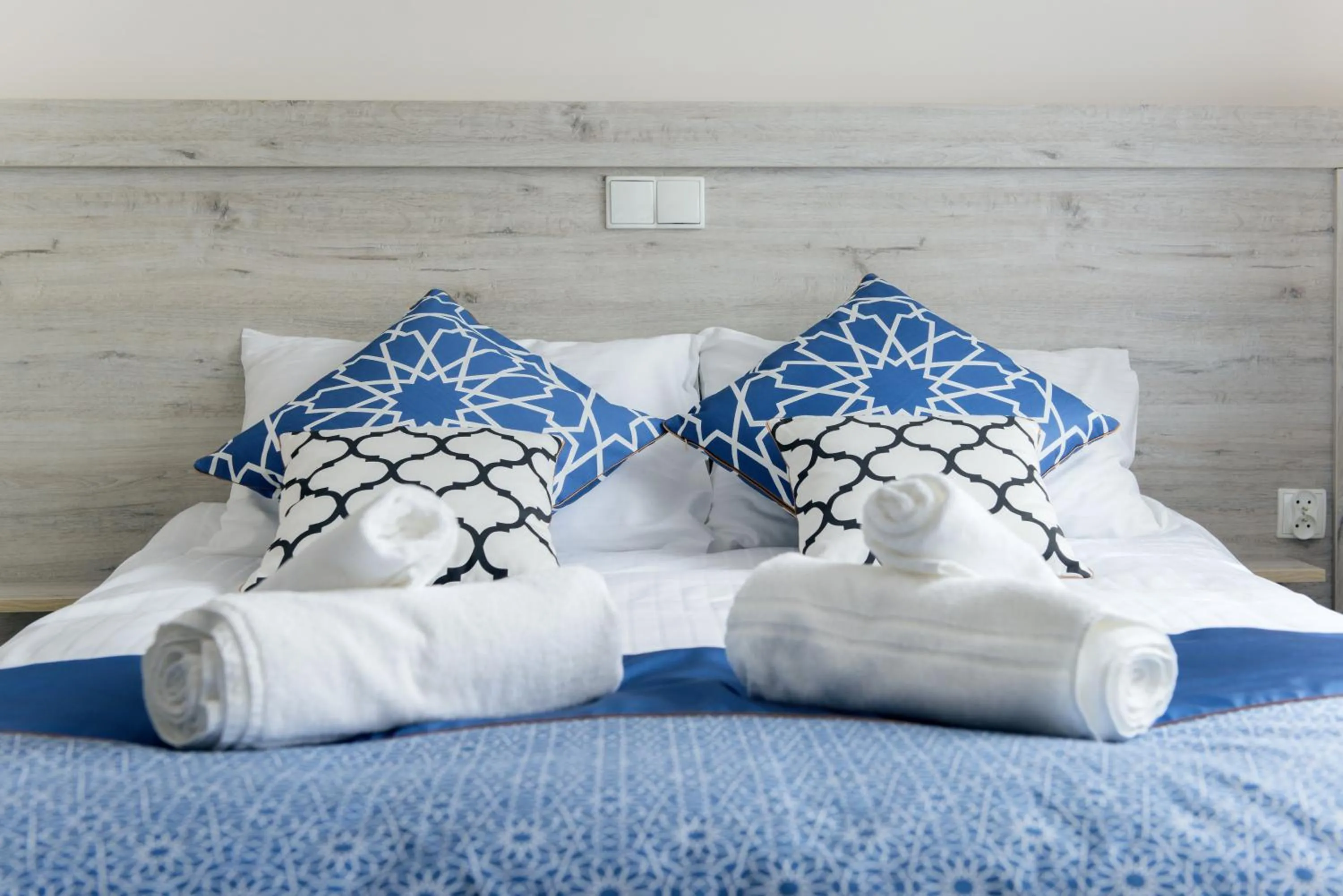 Bed in Villa Andalucia SPA & Leisure