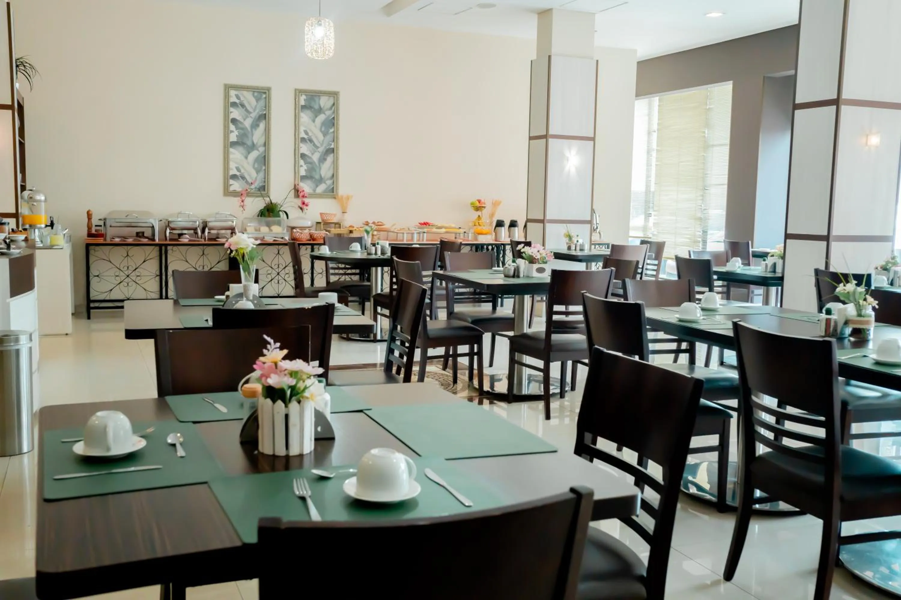 Breakfast in Megal Suites Hotel