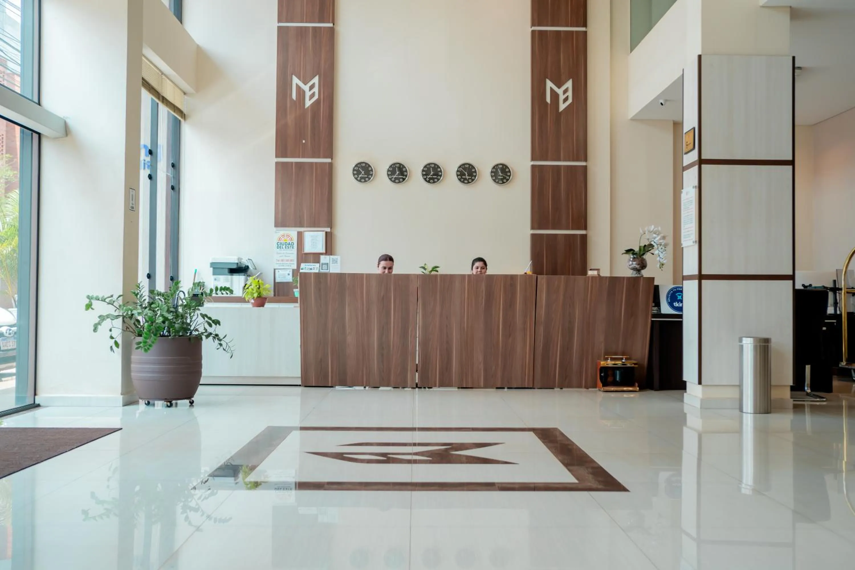 Lobby or reception in Megal Suites Hotel
