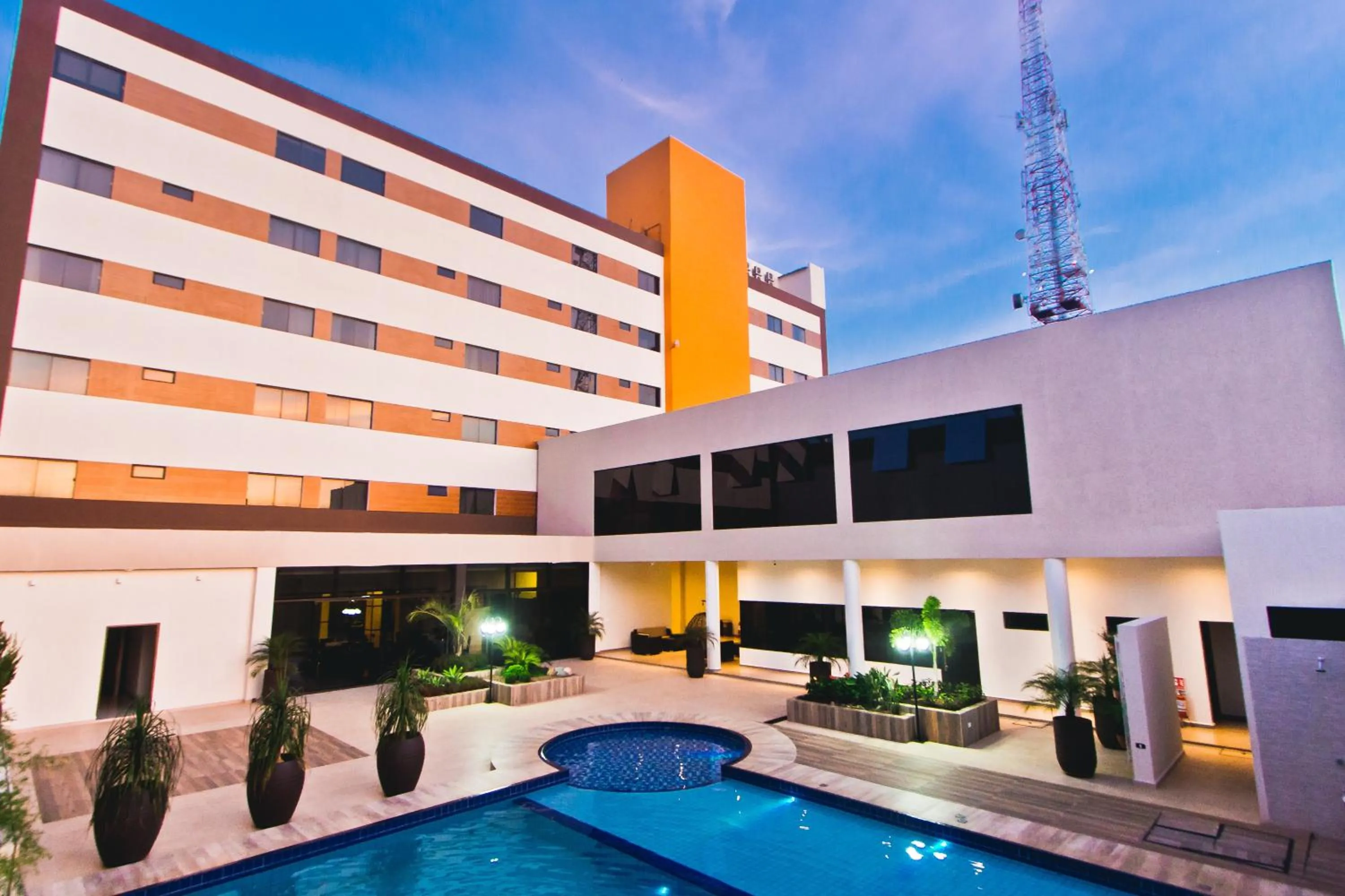Property building in Megal Suites Hotel