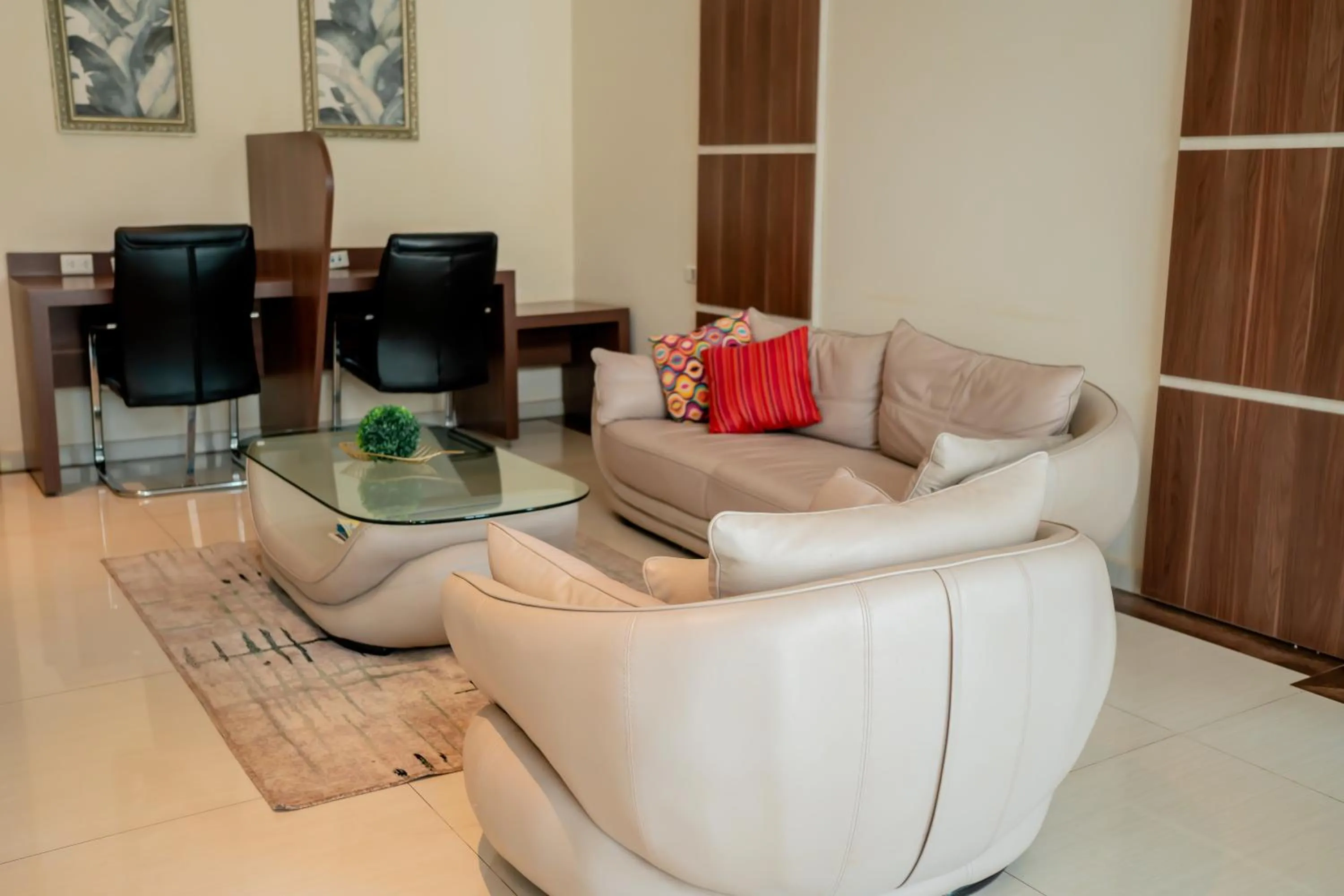 Lobby or reception in Megal Suites Hotel