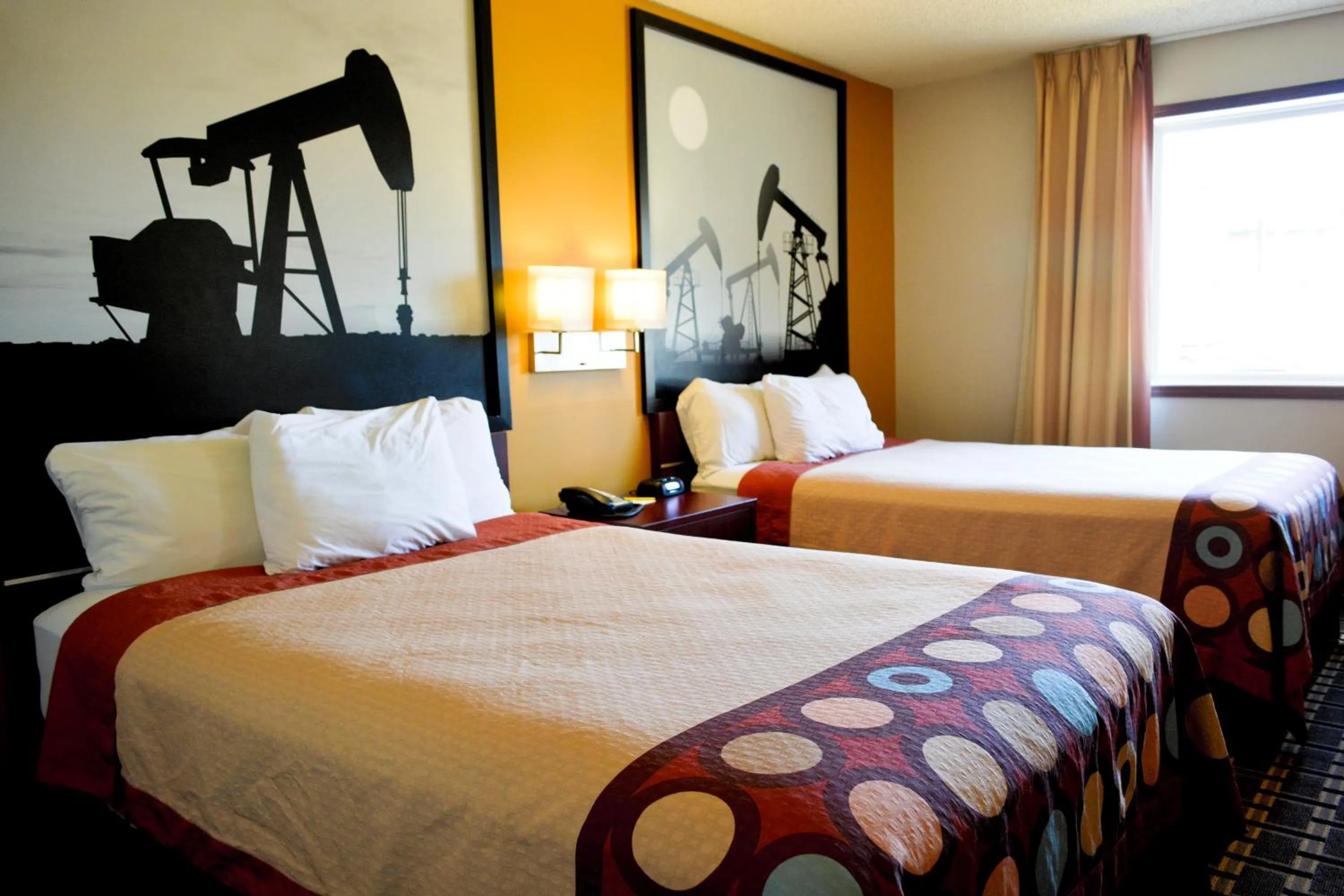 Bedroom, Bed in Super 8 by Wyndham Fox Creek