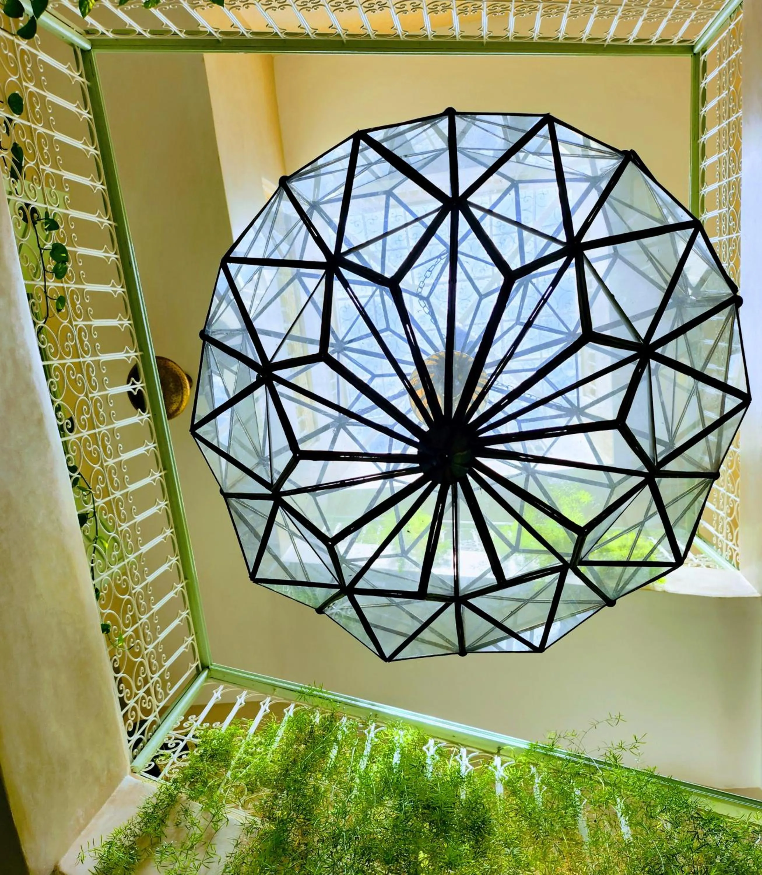 Patio in Riad with 3 Swimming Pools