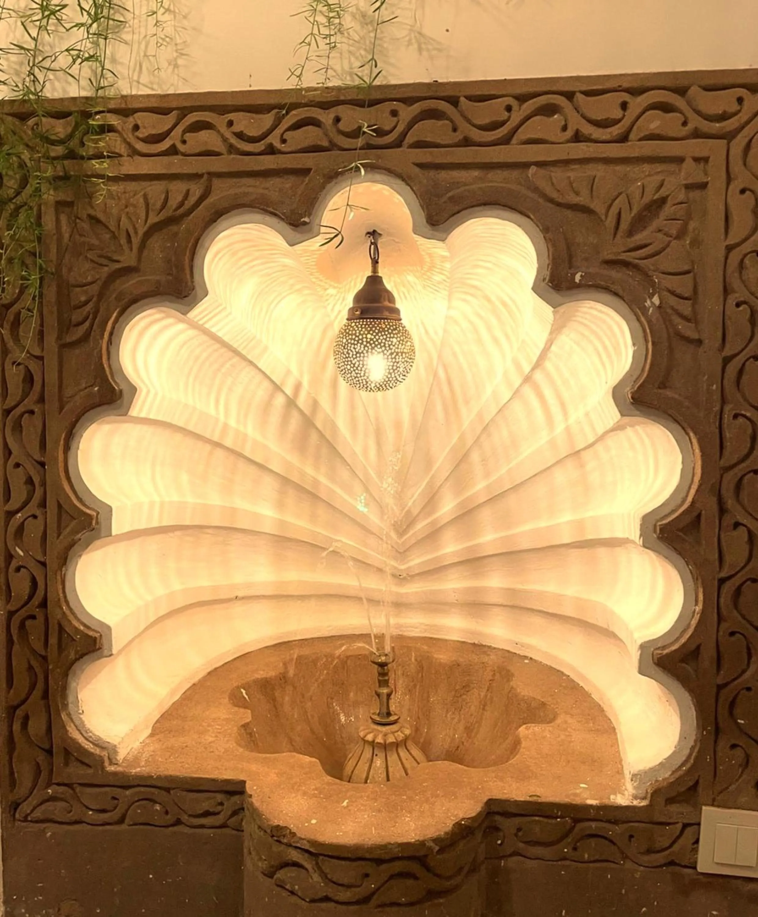 Decorative detail in Riad with 3 Swimming Pools