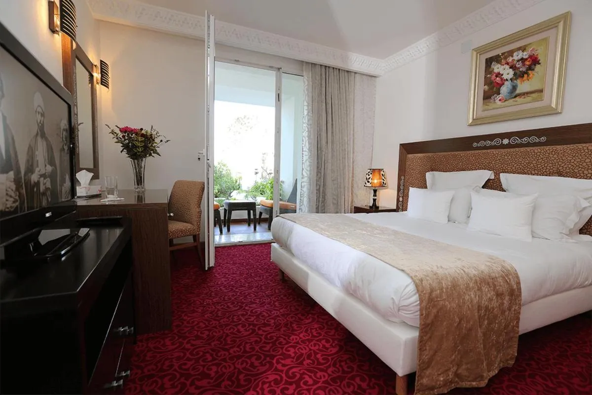 Bed in Le Caid Hotel