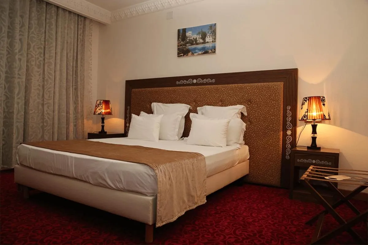 Bed in Le Caid Hotel