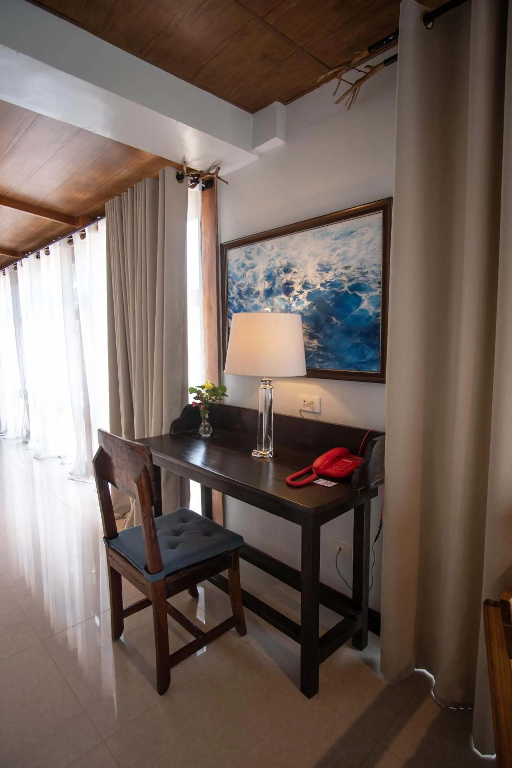 Living room in La Estancia Busuanga