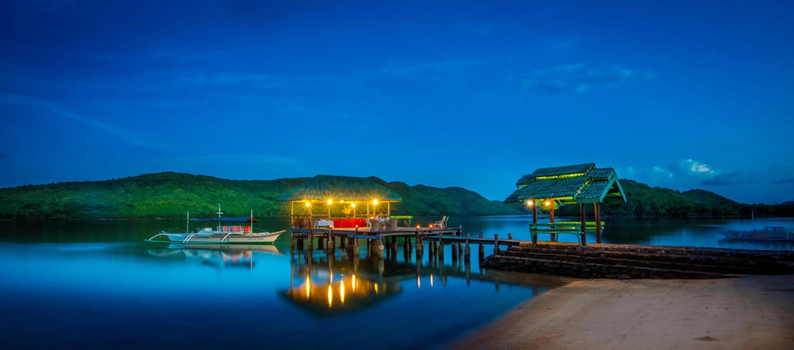 Night in La Estancia Busuanga