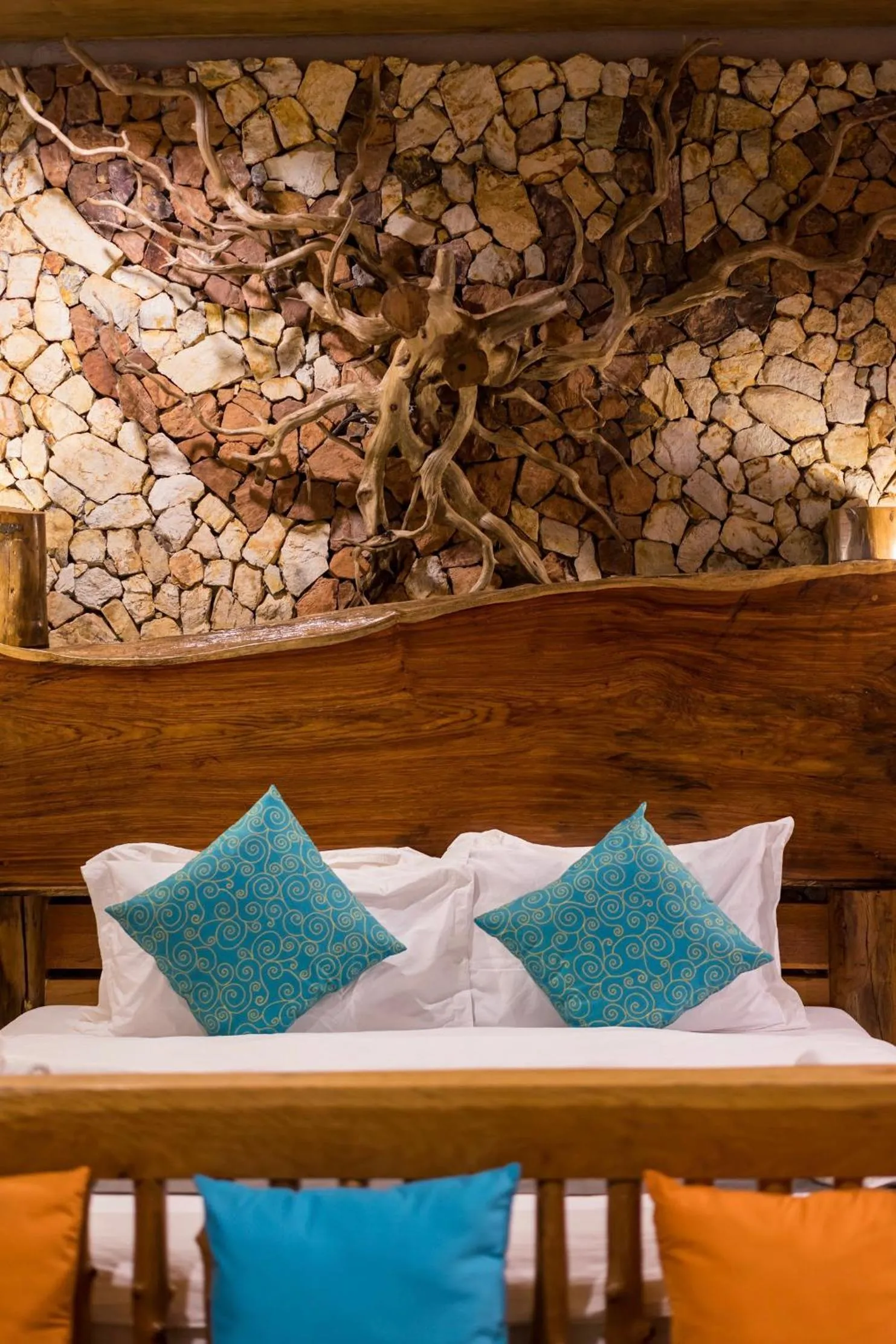 Bed in La Estancia Busuanga