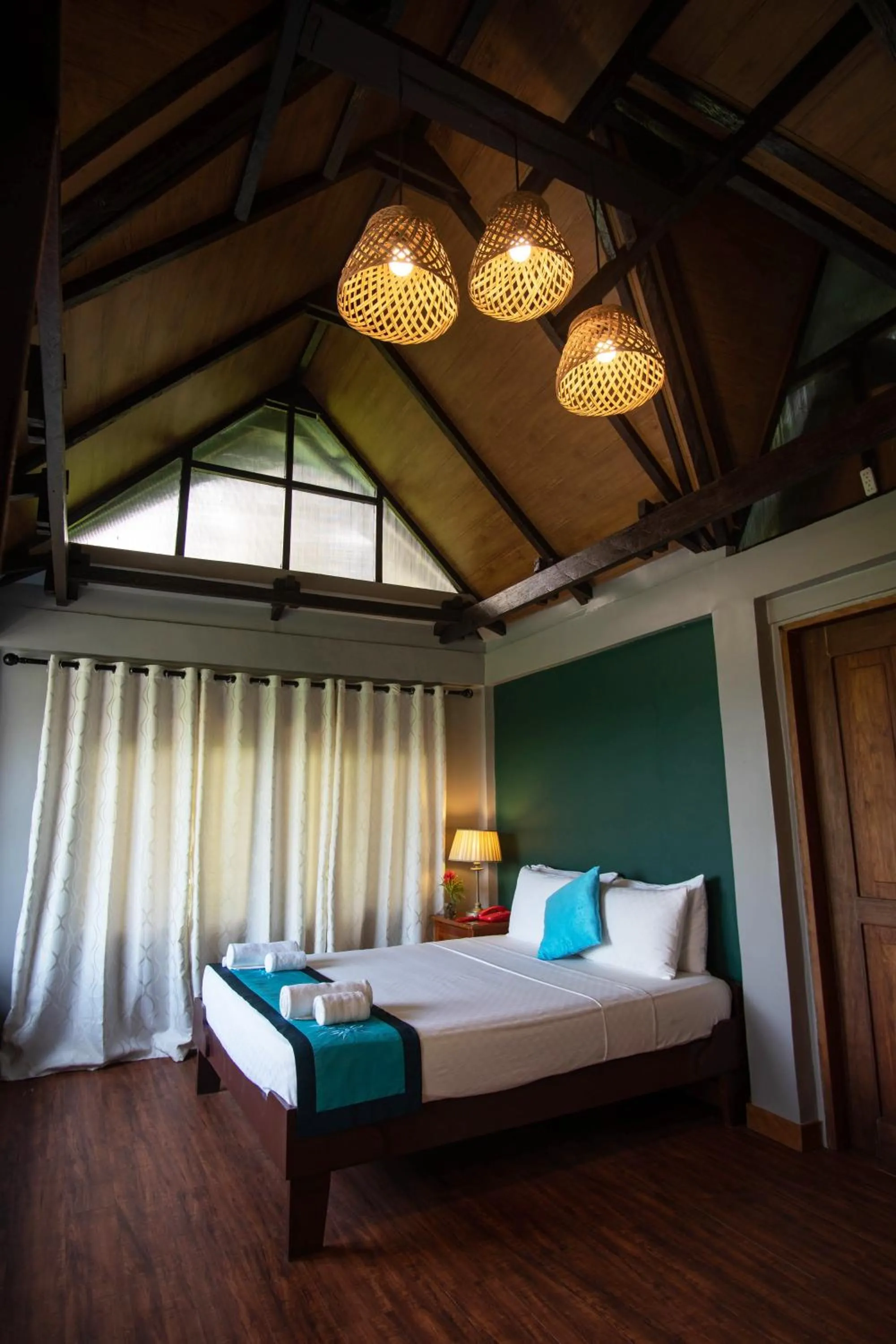 Bed in La Estancia Busuanga